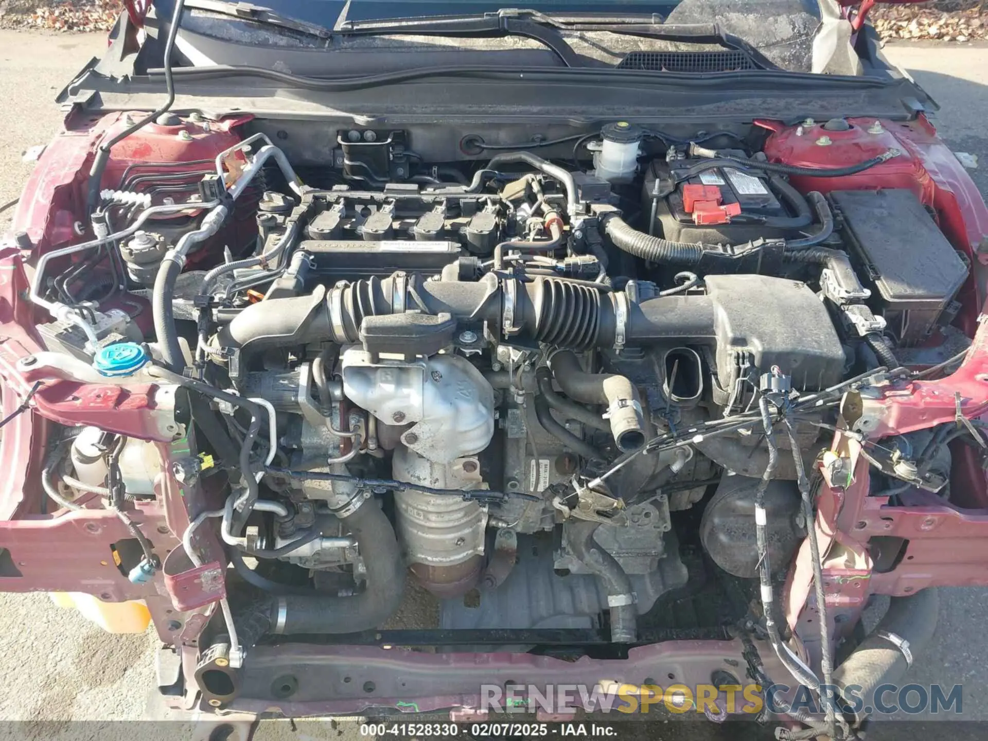 10 Photograph of a damaged car 1HGCV1F11LA103013 HONDA ACCORD 2020