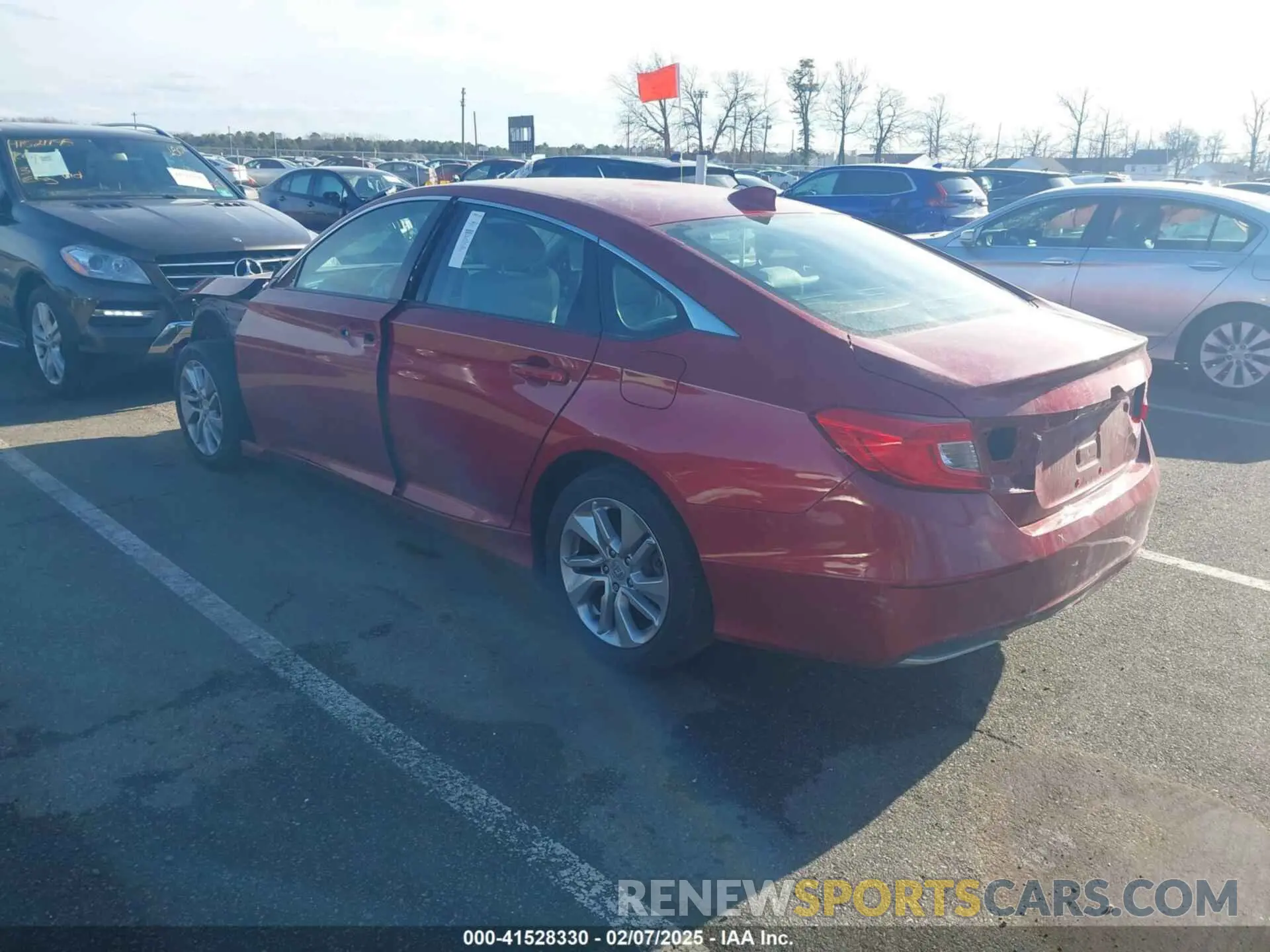 3 Photograph of a damaged car 1HGCV1F11LA103013 HONDA ACCORD 2020