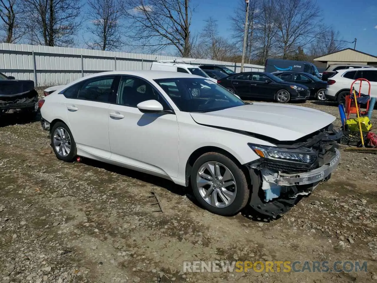 4 Фотография поврежденного автомобиля 1HGCV1F11LA111452 HONDA ACCORD 2020