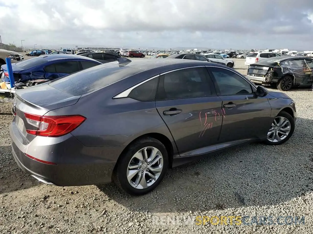3 Photograph of a damaged car 1HGCV1F12LA121391 HONDA ACCORD 2020