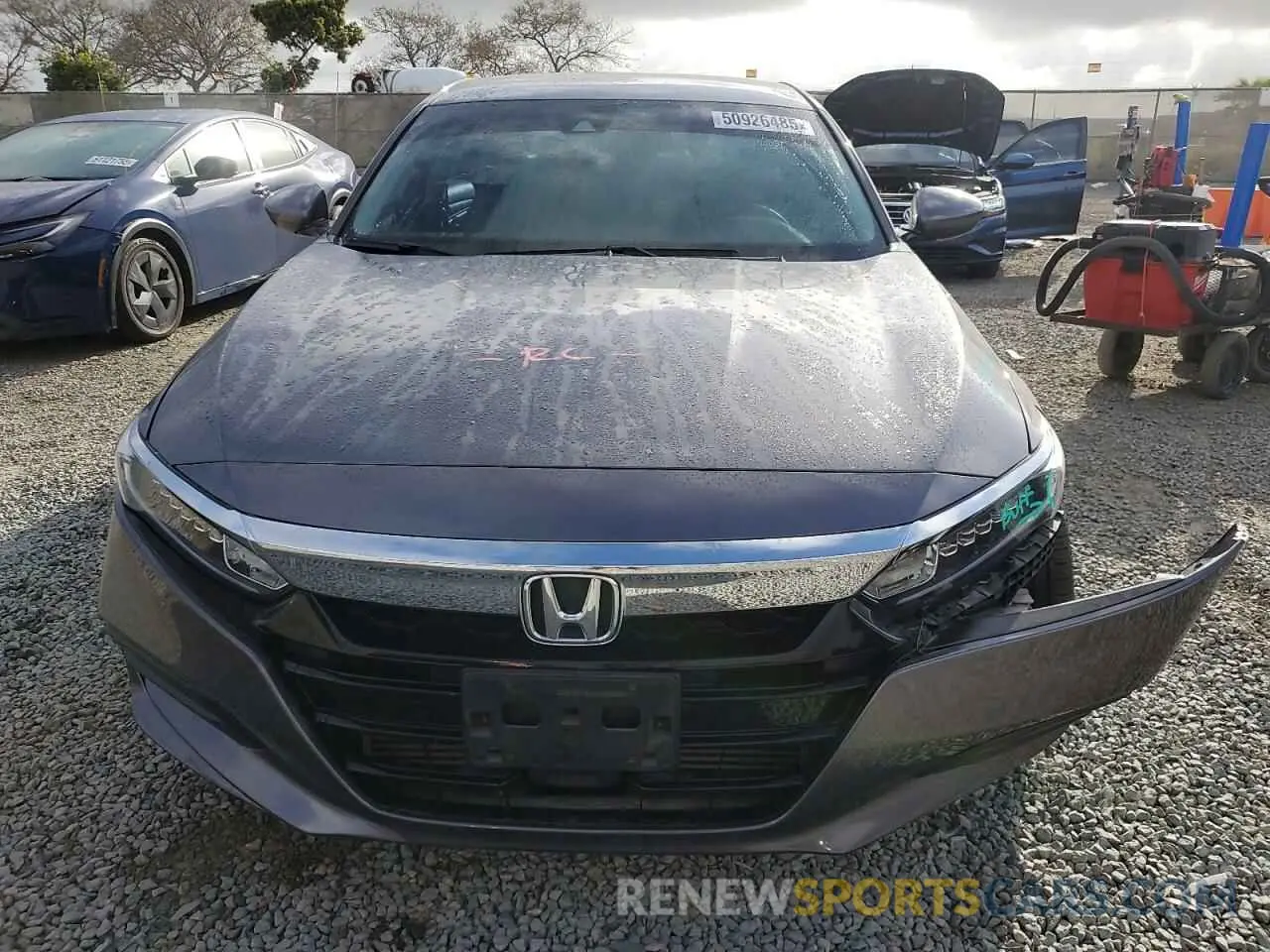 5 Photograph of a damaged car 1HGCV1F12LA121391 HONDA ACCORD 2020