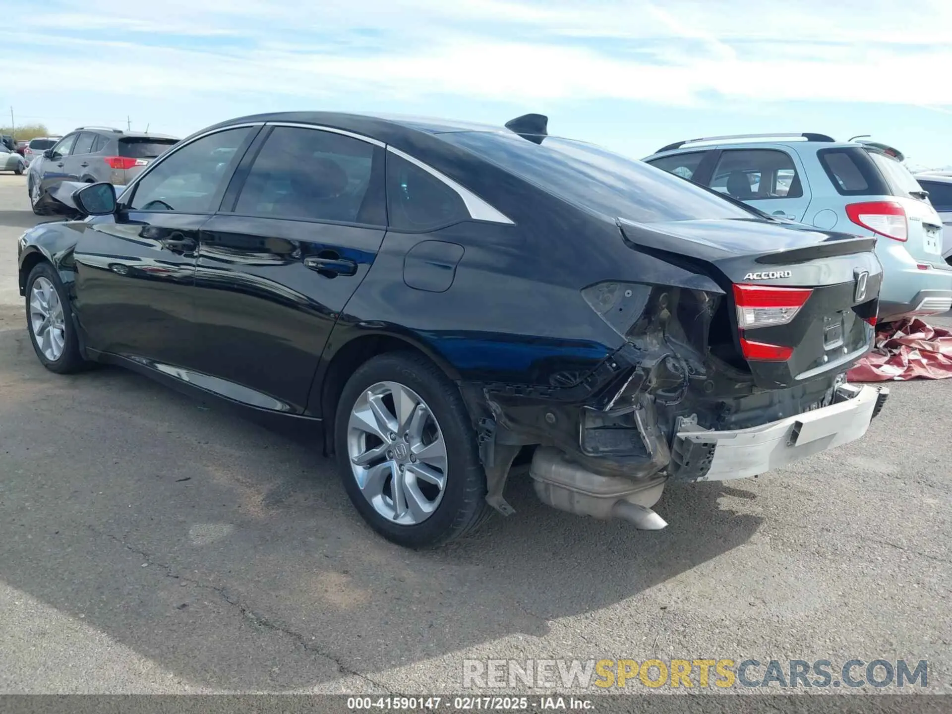 6 Photograph of a damaged car 1HGCV1F12LA127675 HONDA ACCORD 2020