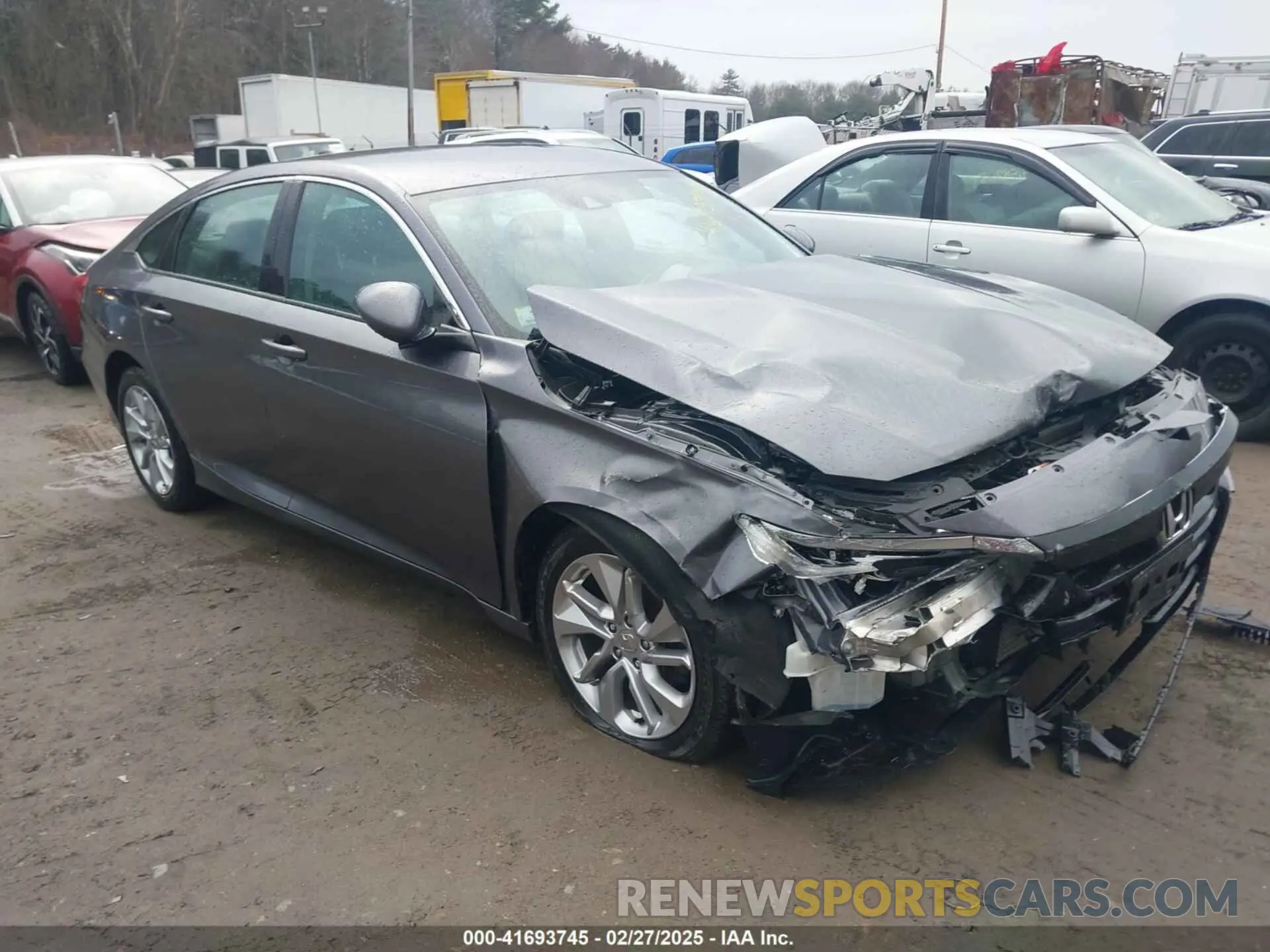 1 Photograph of a damaged car 1HGCV1F12LA132066 HONDA ACCORD 2020