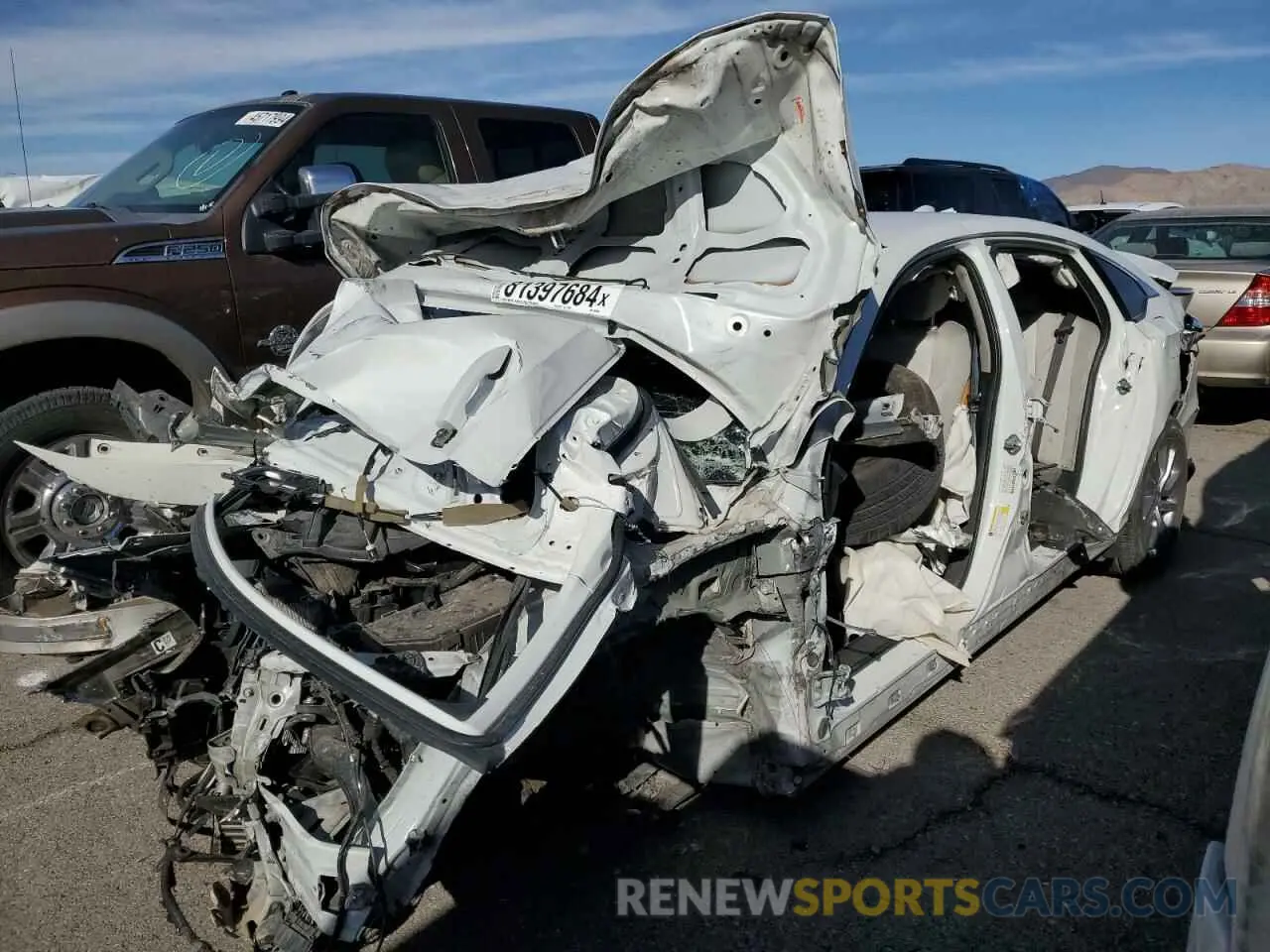1 Photograph of a damaged car 1HGCV1F13LA005830 HONDA ACCORD 2020