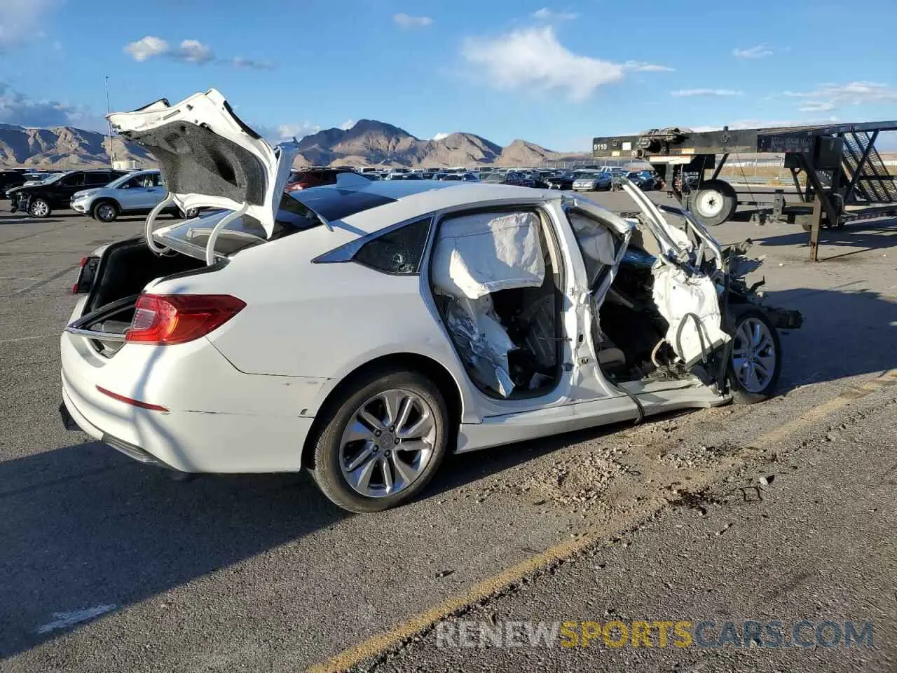 3 Photograph of a damaged car 1HGCV1F13LA005830 HONDA ACCORD 2020