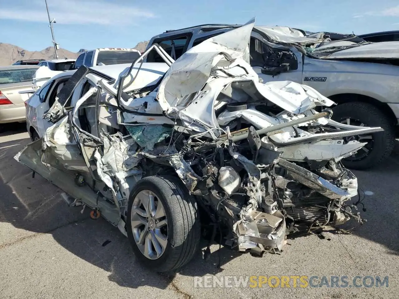 4 Photograph of a damaged car 1HGCV1F13LA005830 HONDA ACCORD 2020