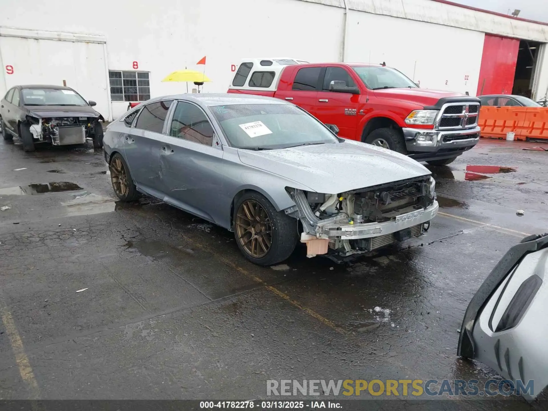 1 Photograph of a damaged car 1HGCV1F13LA027665 HONDA ACCORD 2020