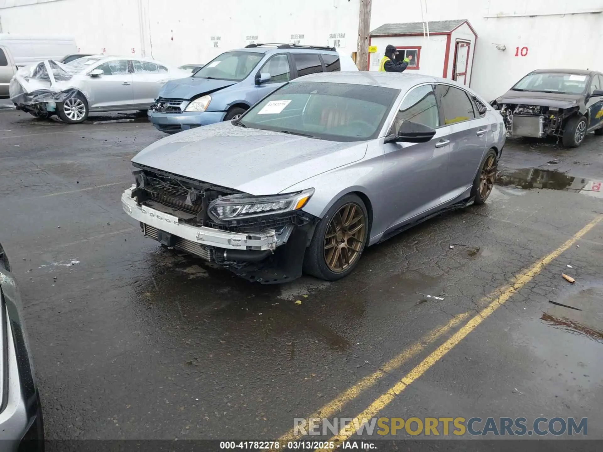 2 Photograph of a damaged car 1HGCV1F13LA027665 HONDA ACCORD 2020