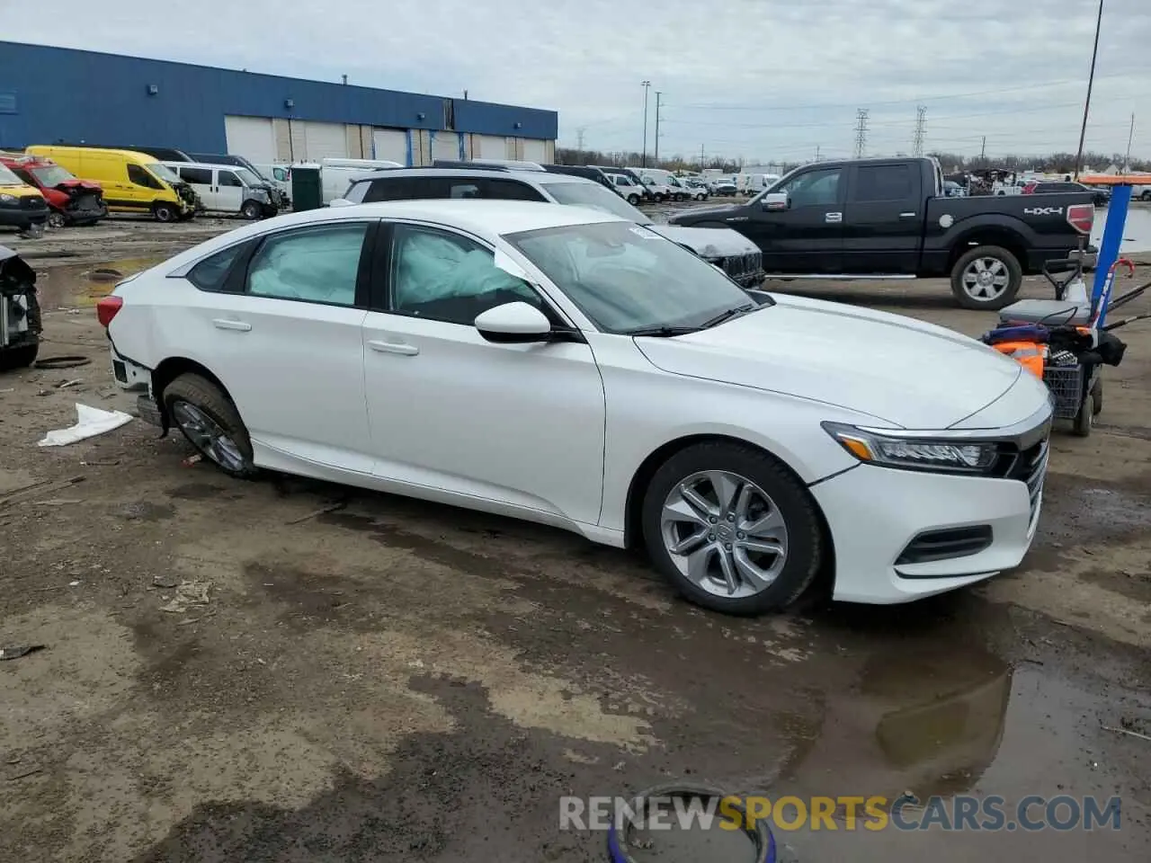 4 Photograph of a damaged car 1HGCV1F13LA073576 HONDA ACCORD 2020