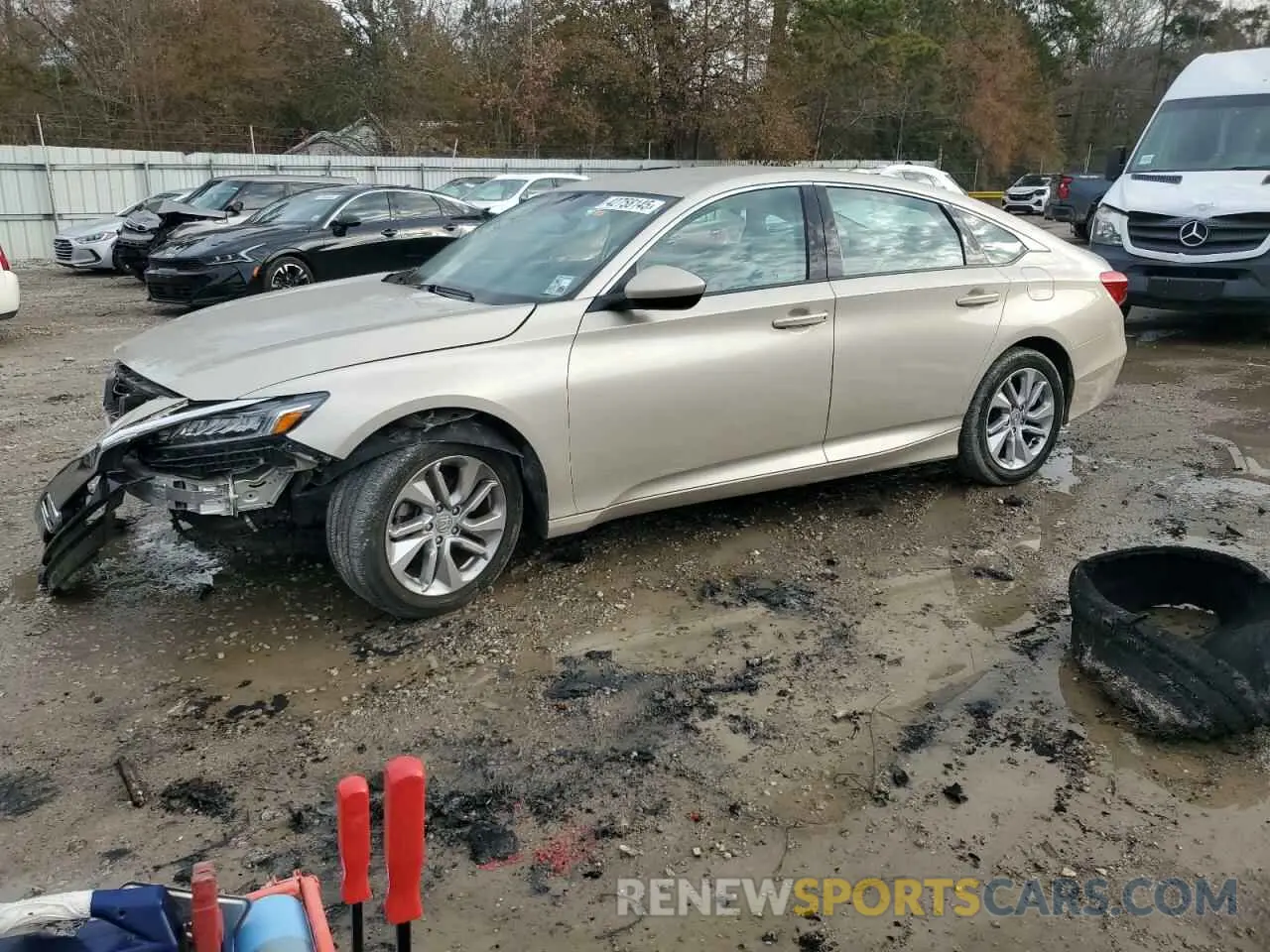 1 Photograph of a damaged car 1HGCV1F13LA101103 HONDA ACCORD 2020