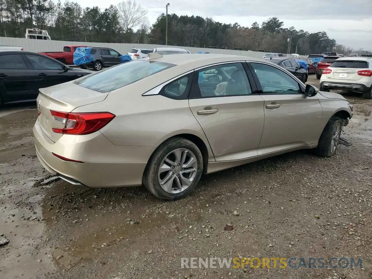 3 Photograph of a damaged car 1HGCV1F13LA101103 HONDA ACCORD 2020
