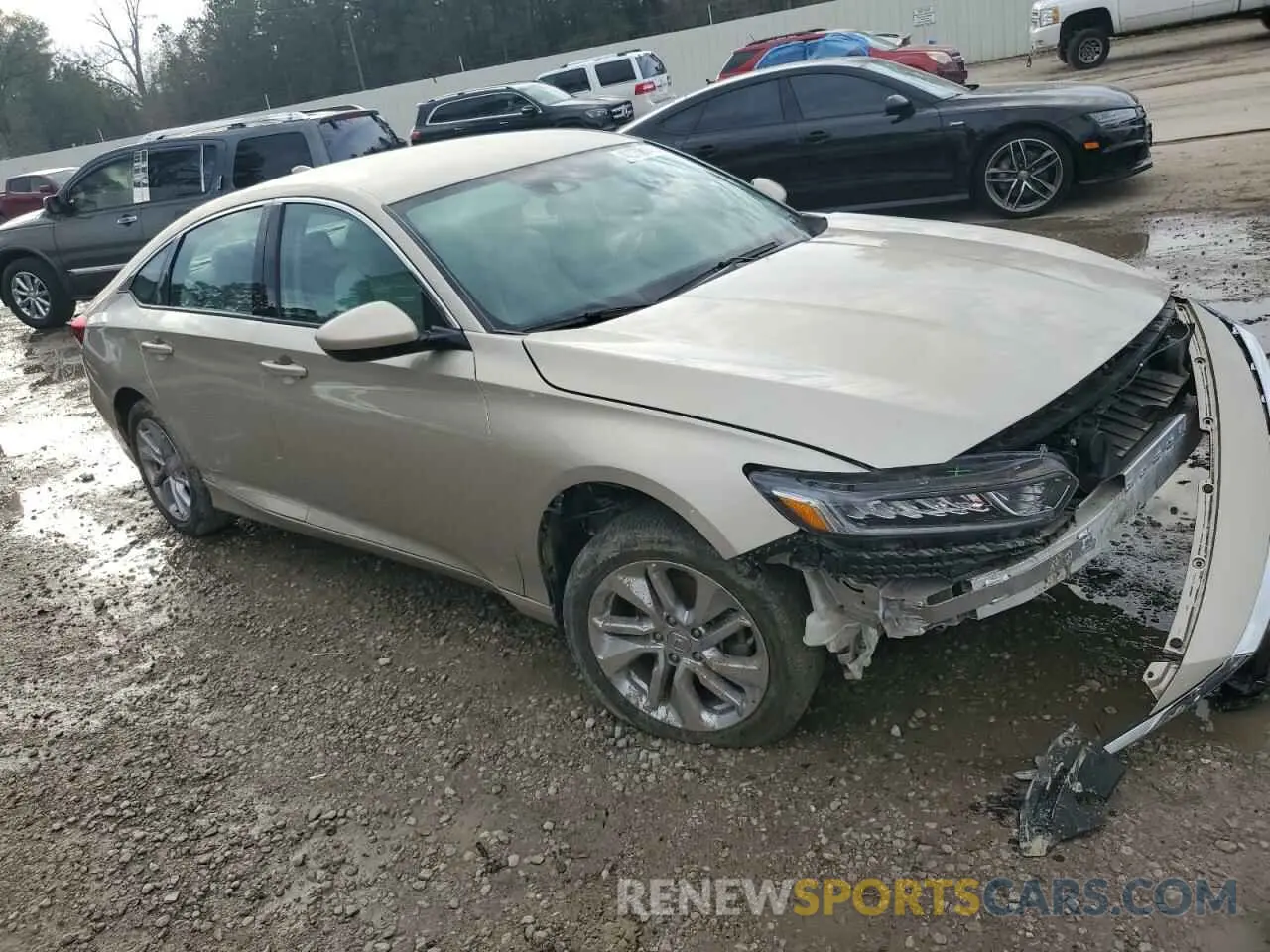 4 Photograph of a damaged car 1HGCV1F13LA101103 HONDA ACCORD 2020