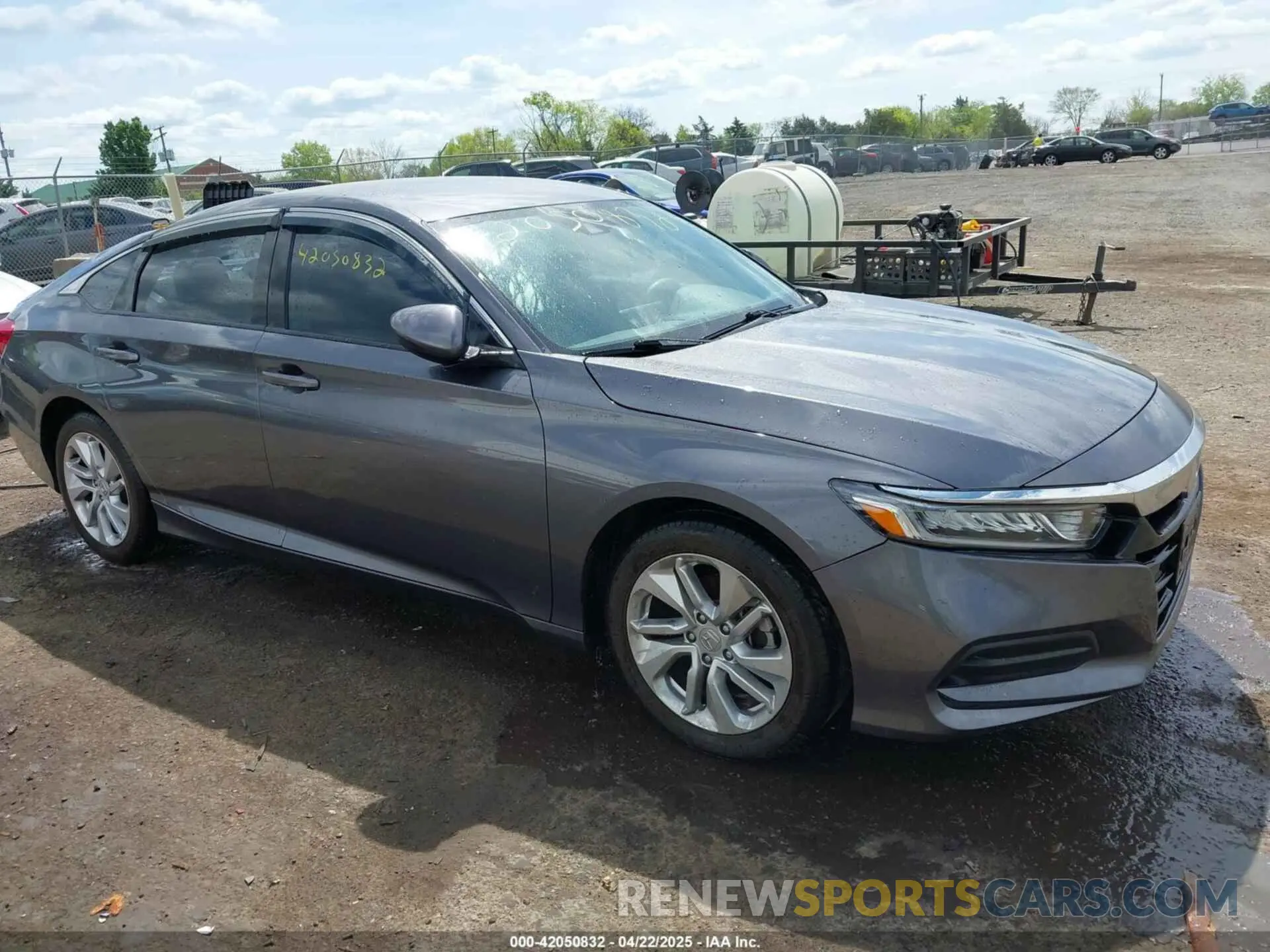 1 Photograph of a damaged car 1HGCV1F13LA108570 HONDA ACCORD 2020