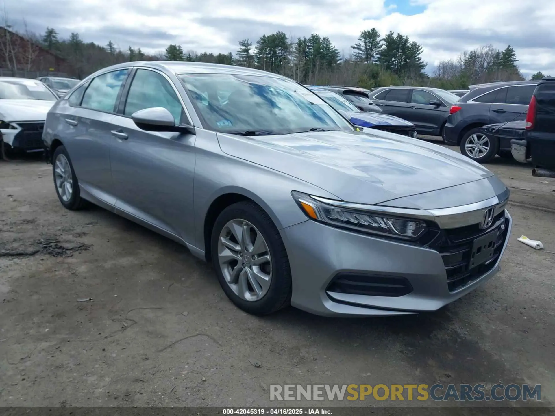 1 Photograph of a damaged car 1HGCV1F14LA042482 HONDA ACCORD 2020
