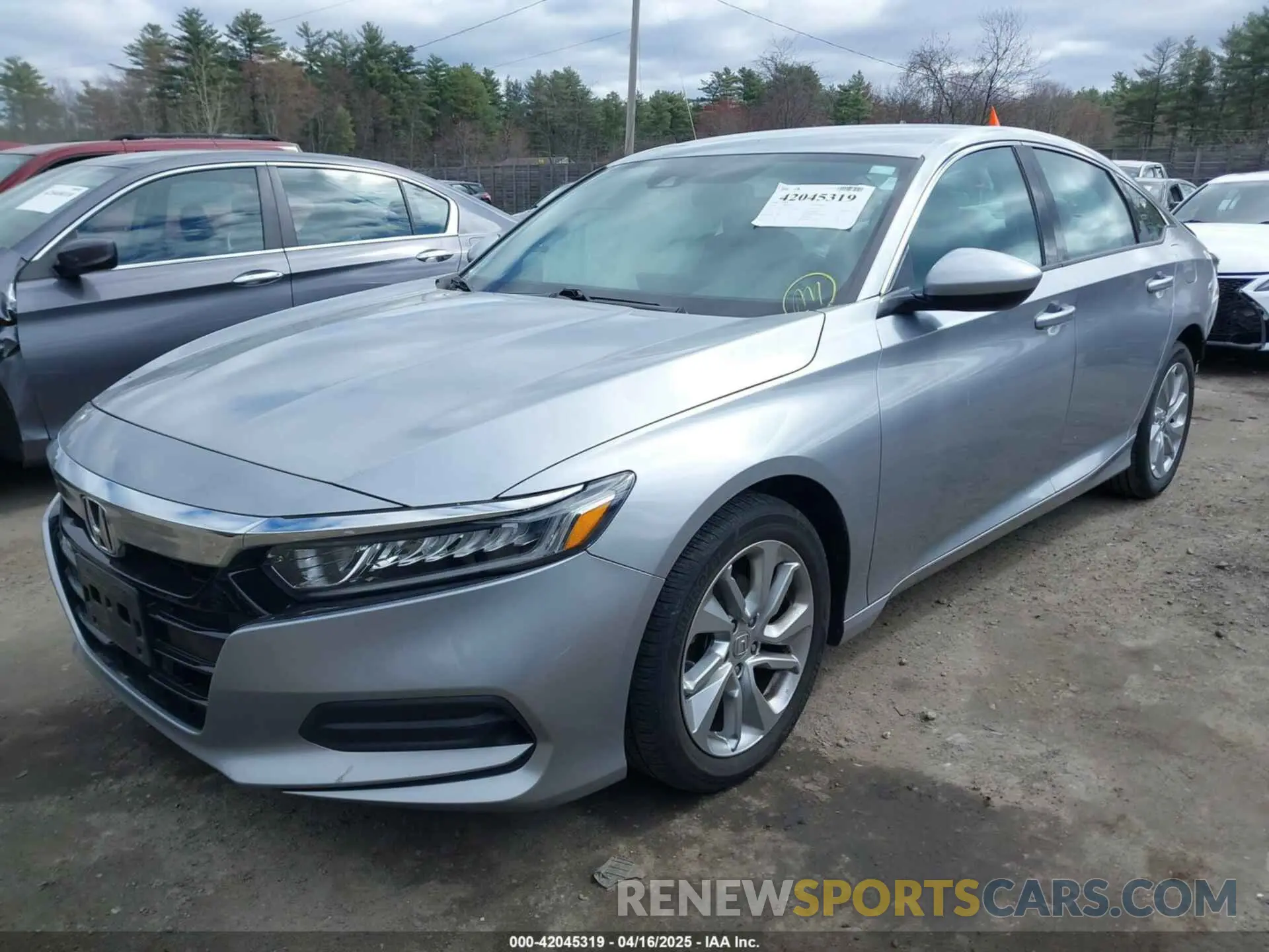 2 Photograph of a damaged car 1HGCV1F14LA042482 HONDA ACCORD 2020