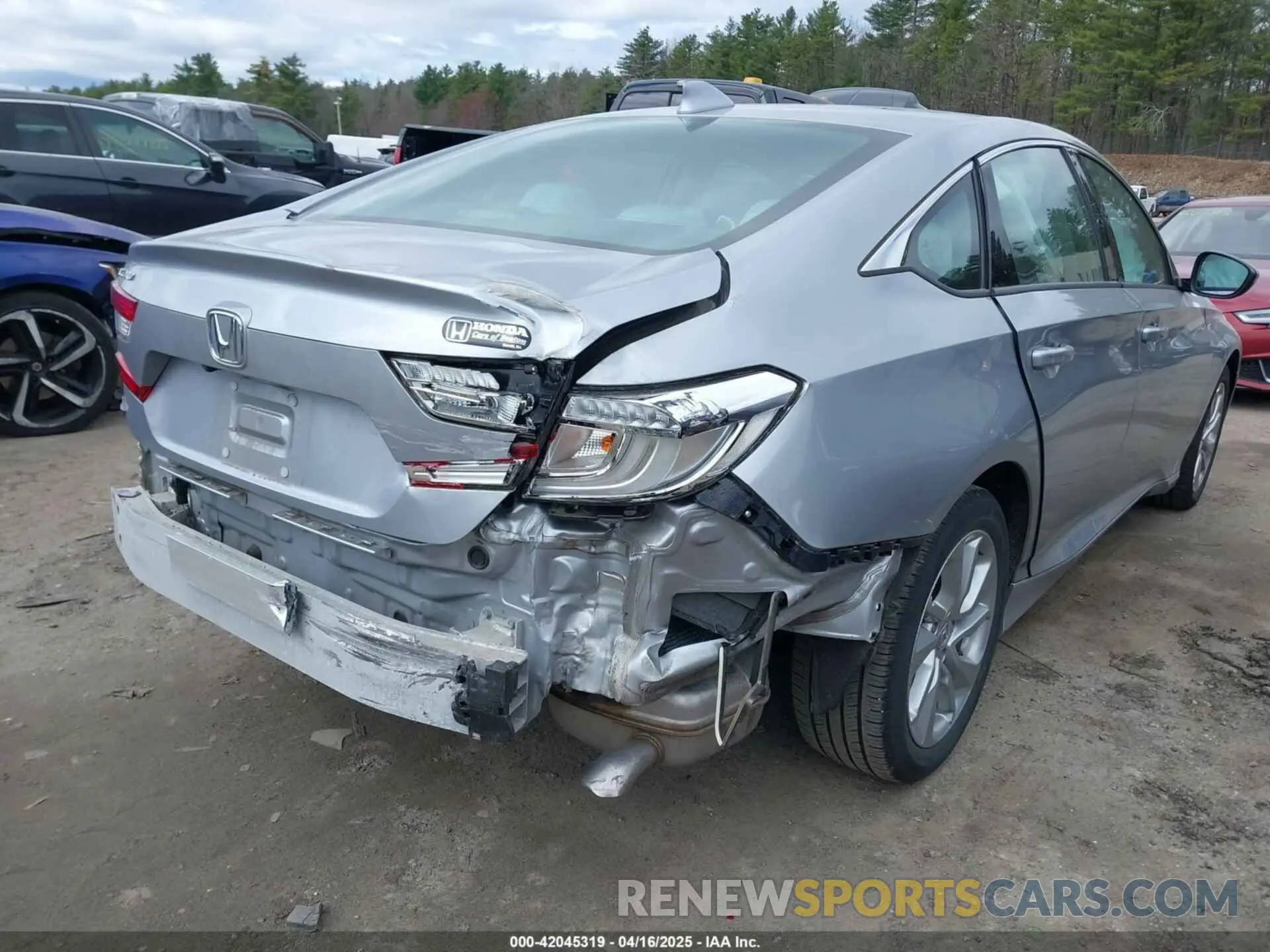 4 Photograph of a damaged car 1HGCV1F14LA042482 HONDA ACCORD 2020