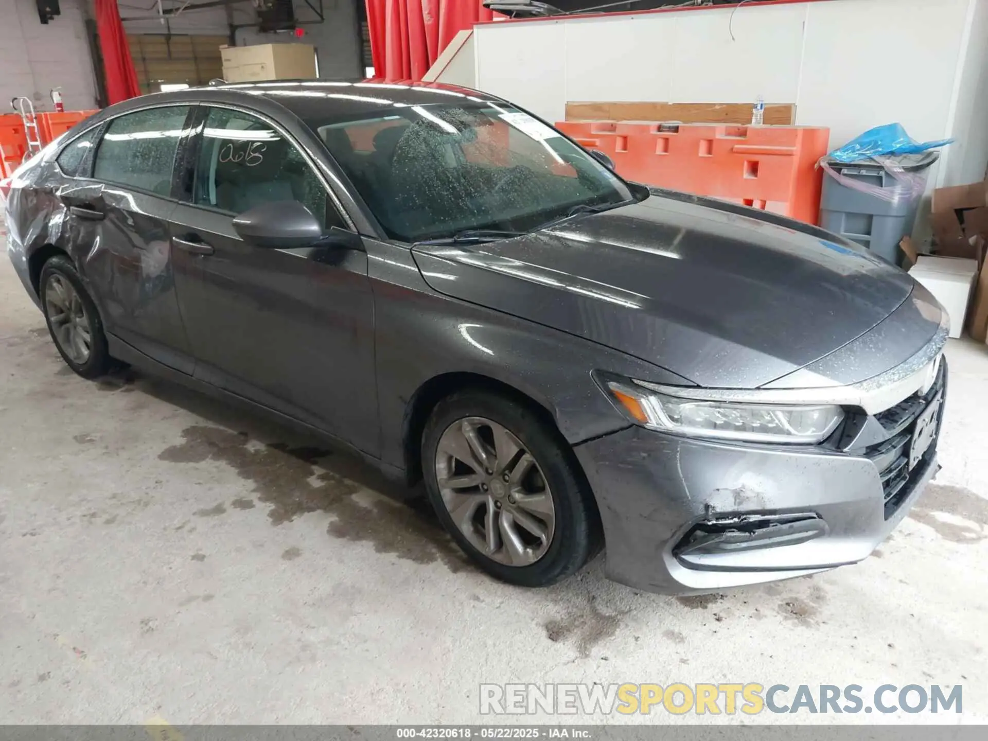 1 Photograph of a damaged car 1HGCV1F14LA052560 HONDA ACCORD 2020
