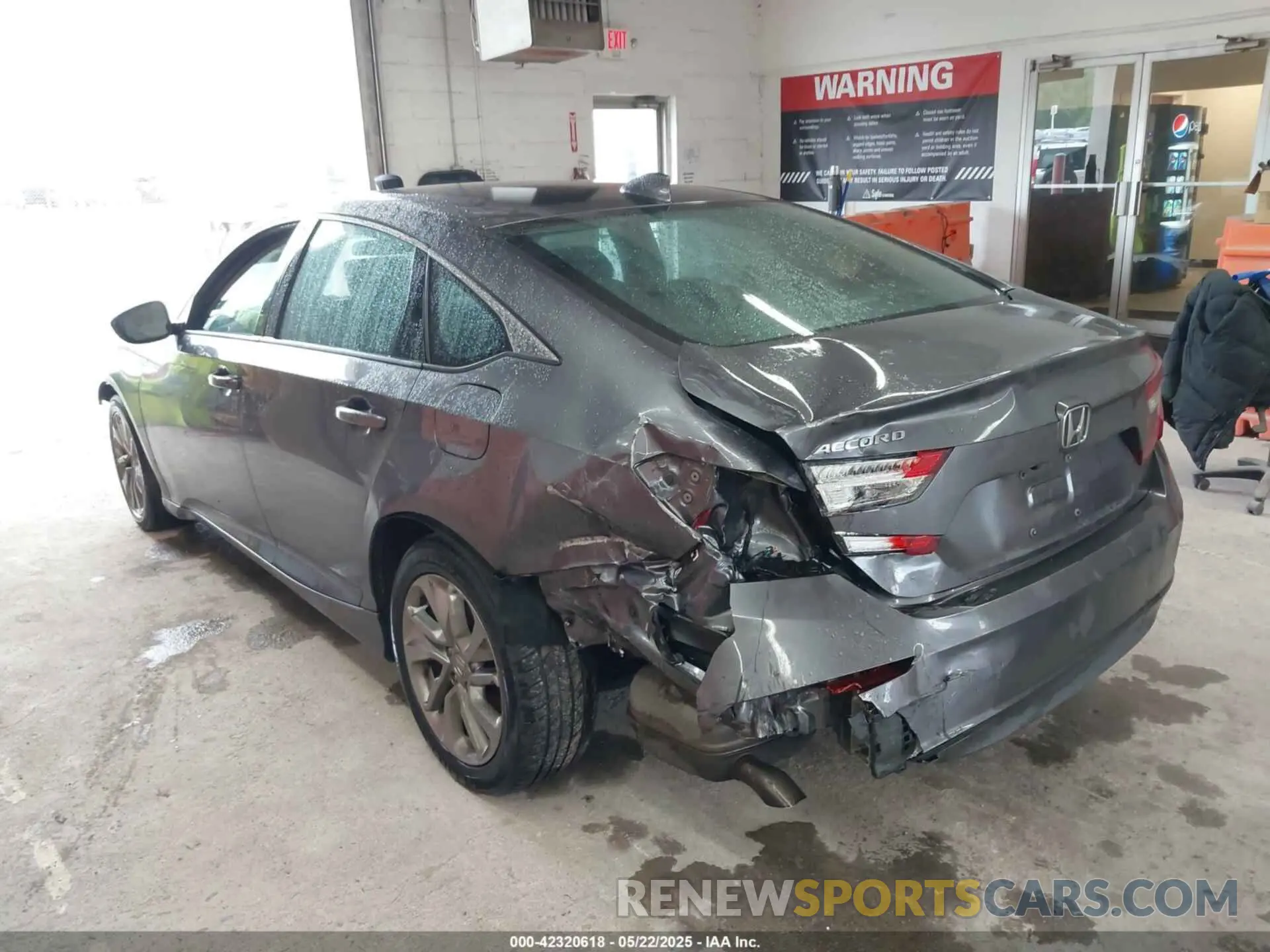 3 Photograph of a damaged car 1HGCV1F14LA052560 HONDA ACCORD 2020