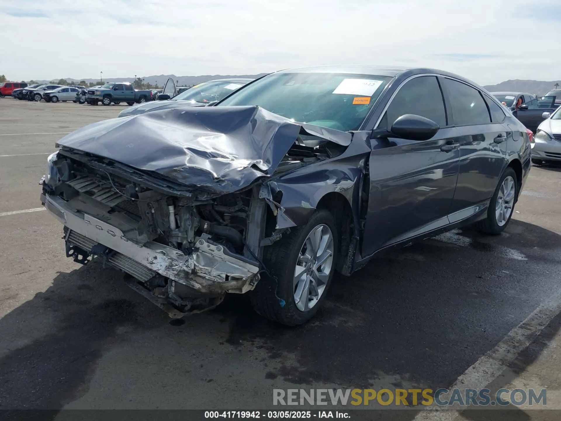 2 Photograph of a damaged car 1HGCV1F15LA025030 HONDA ACCORD 2020
