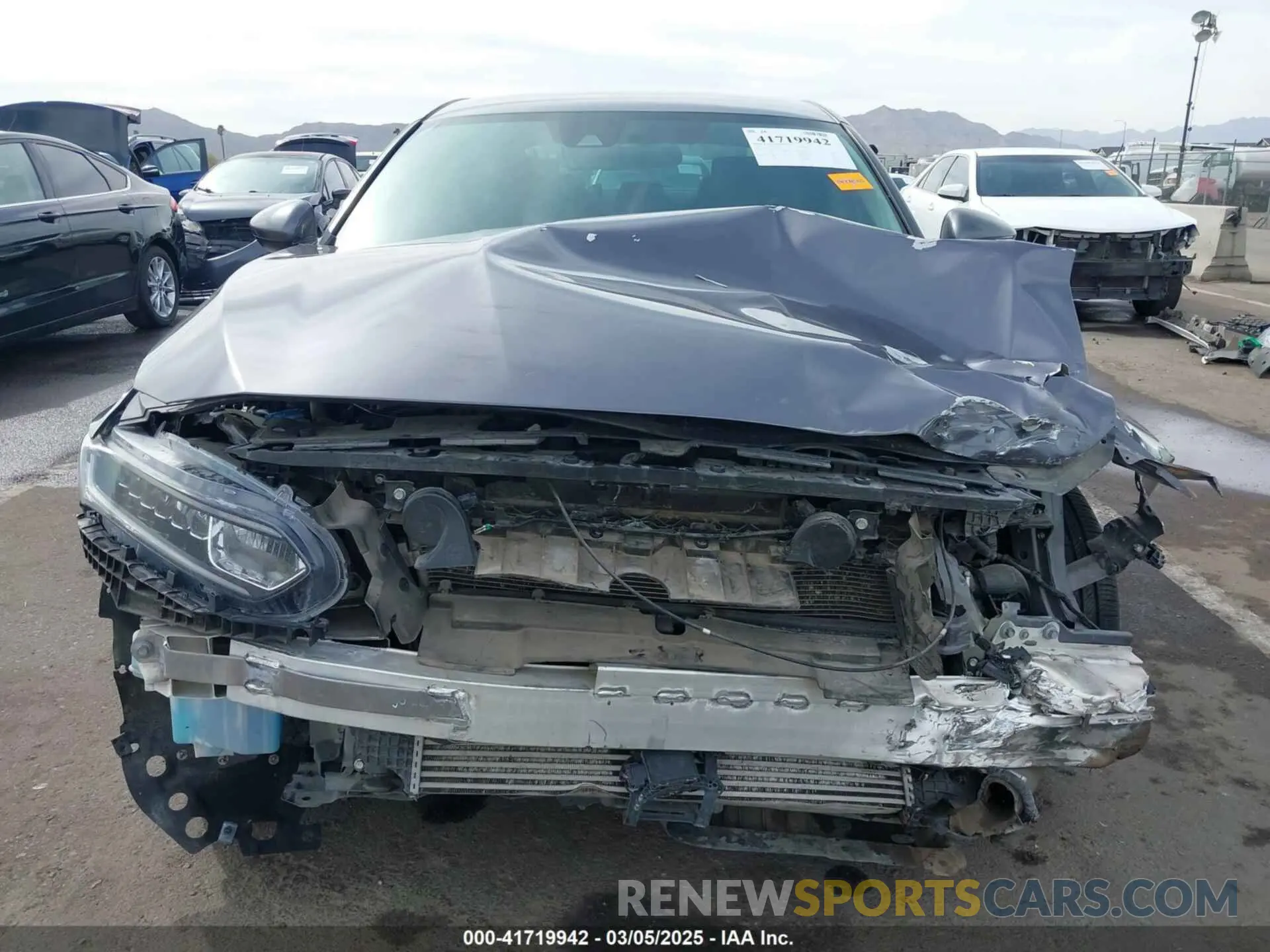 6 Photograph of a damaged car 1HGCV1F15LA025030 HONDA ACCORD 2020