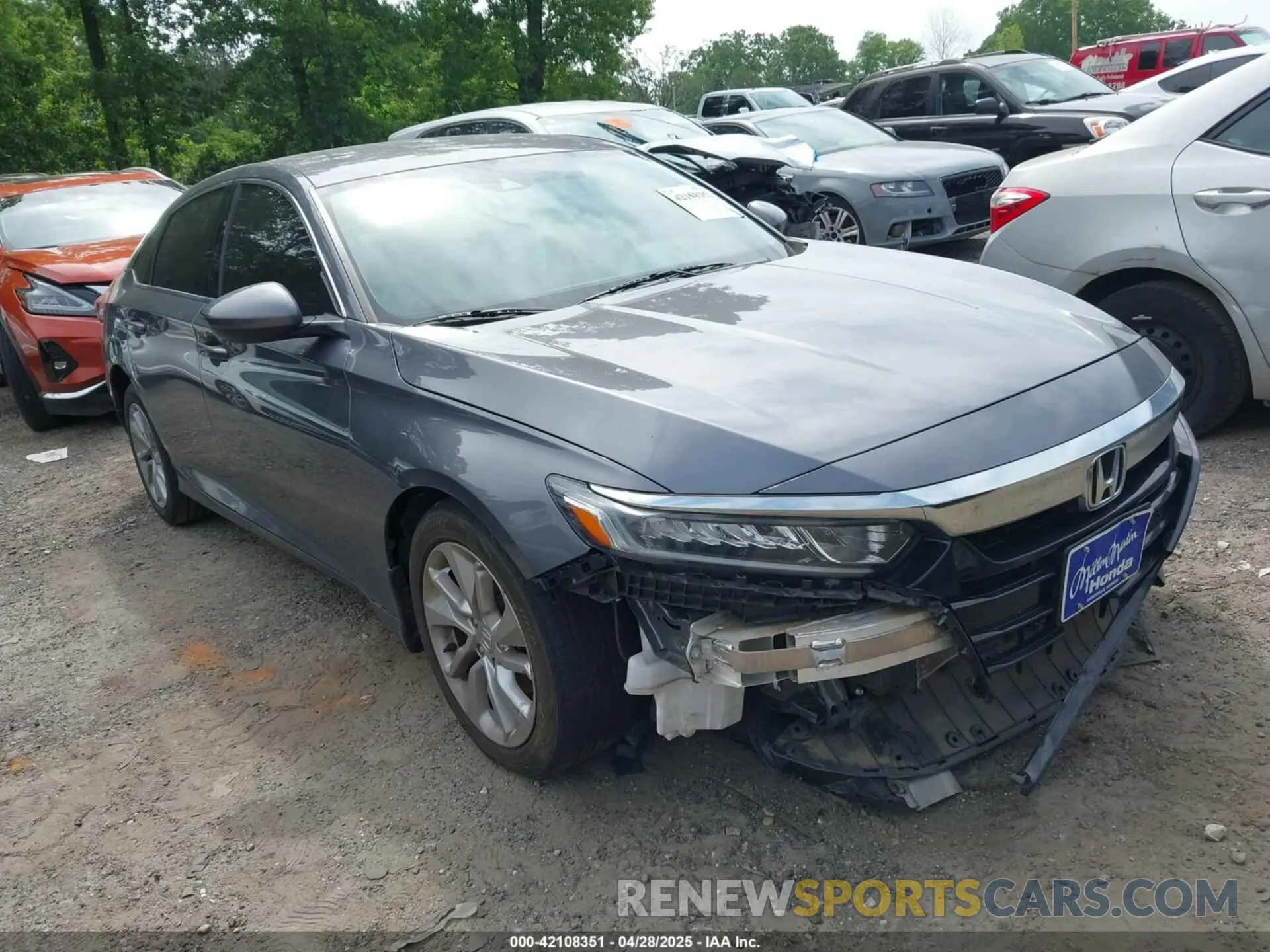 1 Фотография поврежденного автомобиля 1HGCV1F15LA046511 HONDA ACCORD 2020