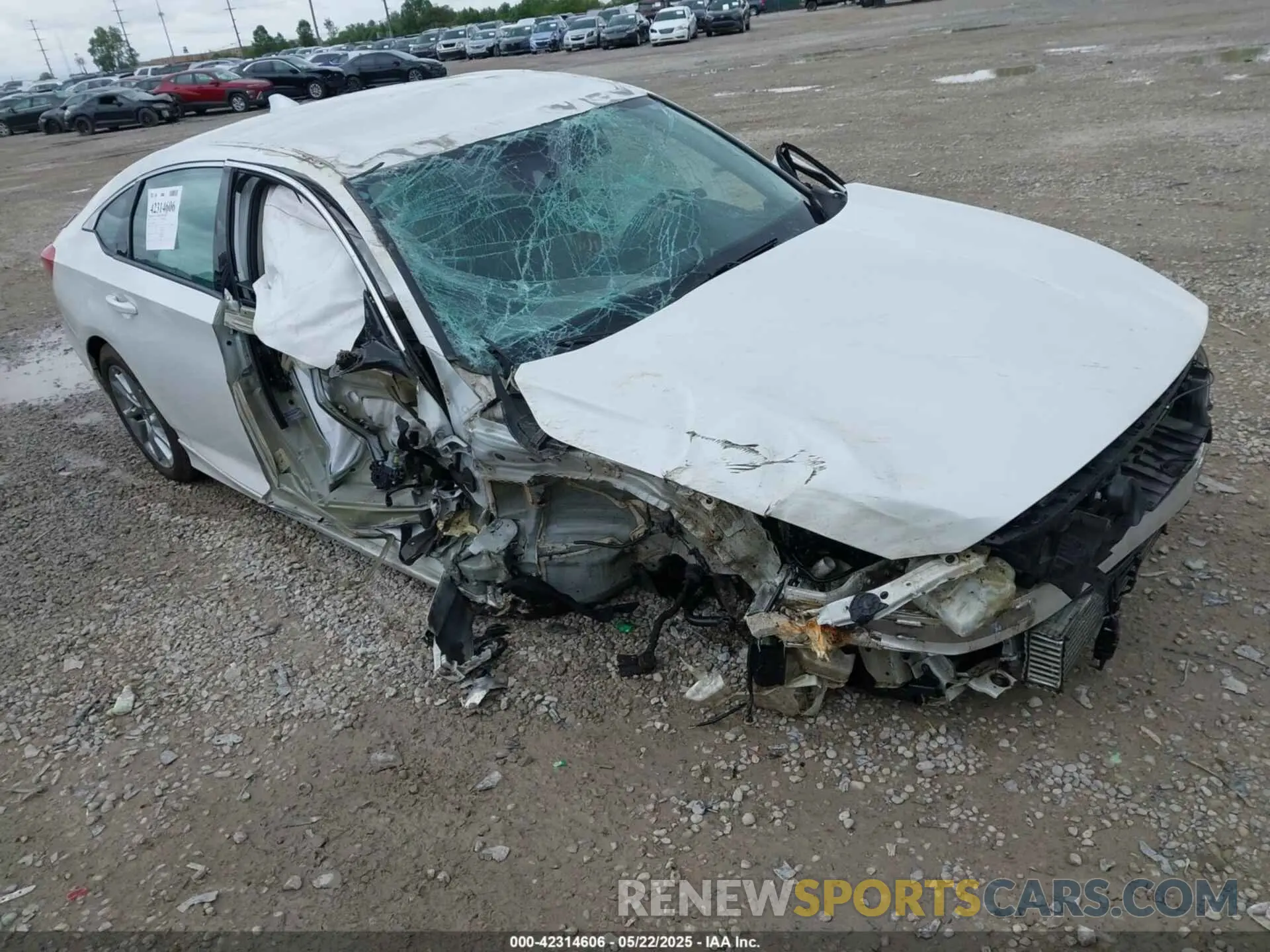 1 Photograph of a damaged car 1HGCV1F16LA006731 HONDA ACCORD 2020