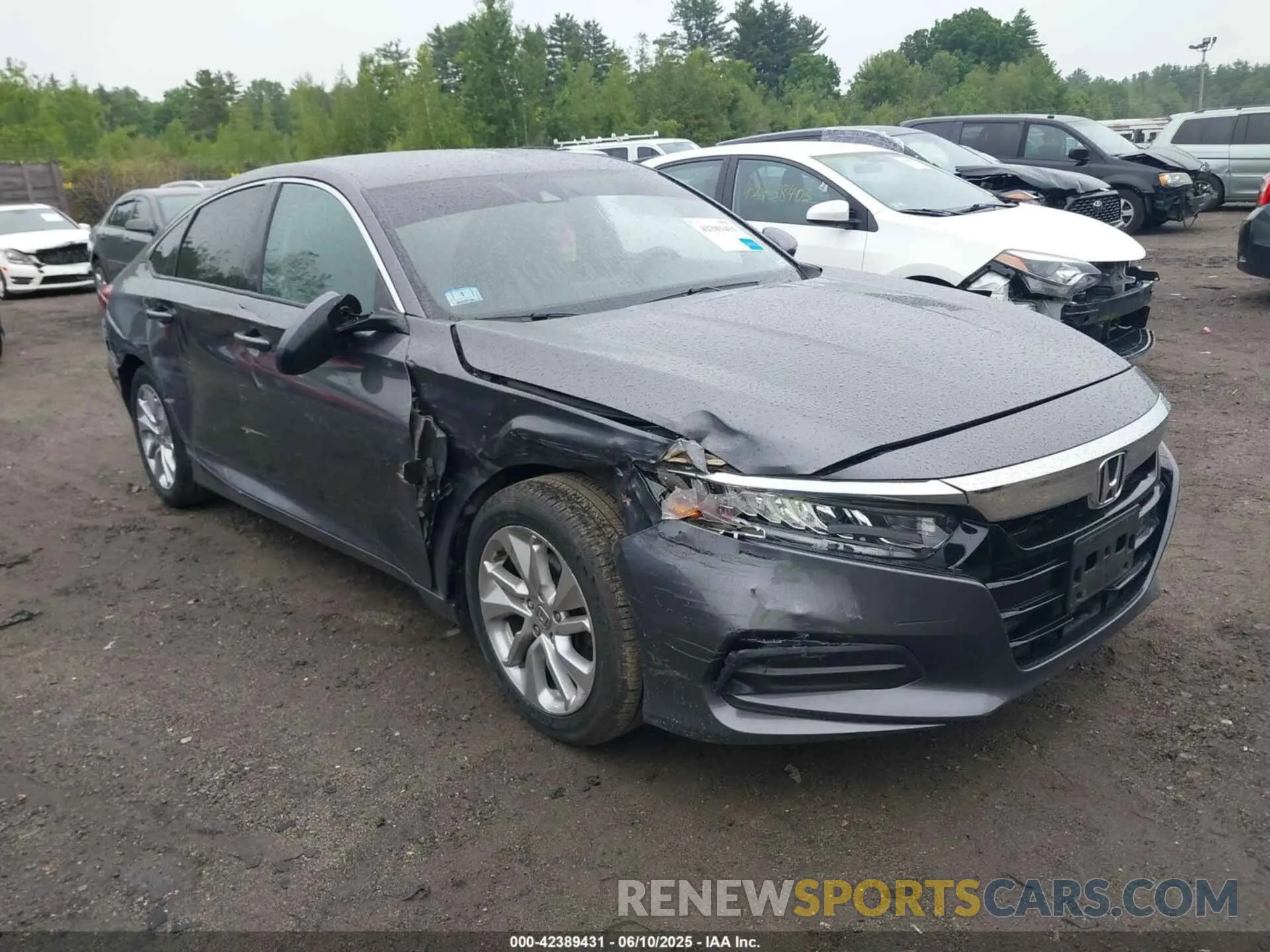 1 Photograph of a damaged car 1HGCV1F16LA007300 HONDA ACCORD 2020