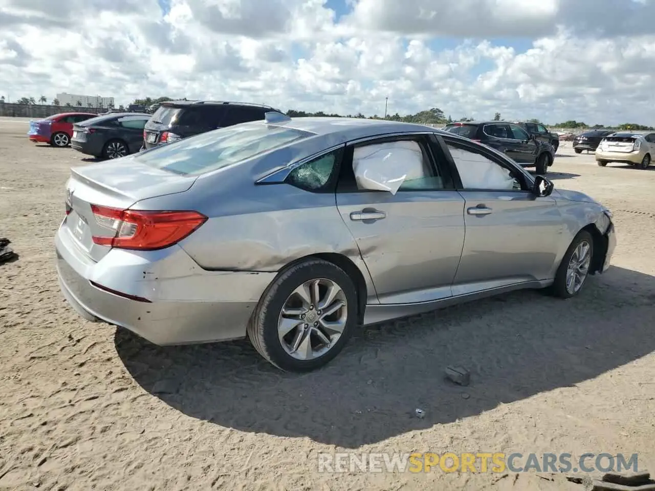 3 Photograph of a damaged car 1HGCV1F16LA104898 HONDA ACCORD 2020