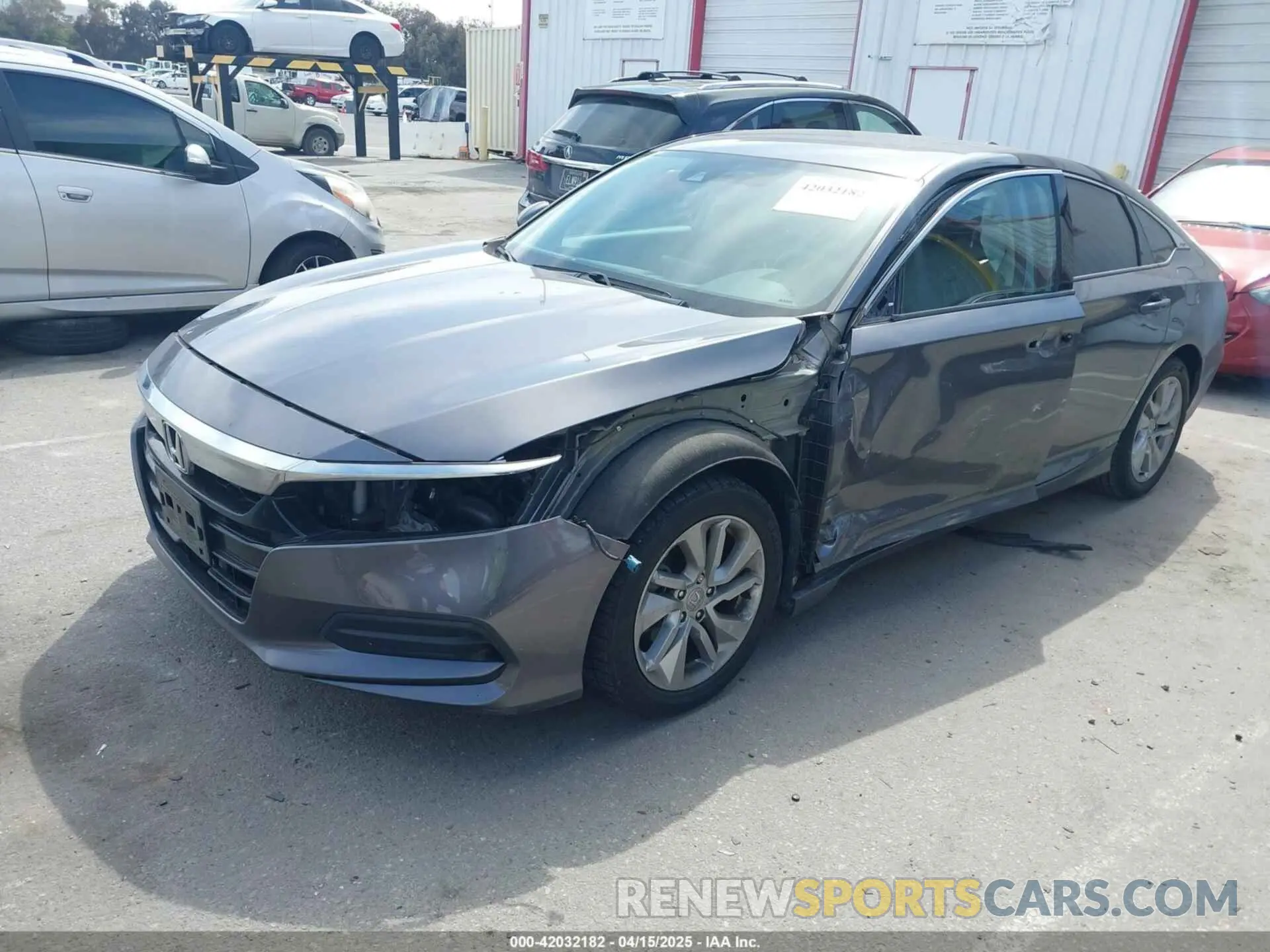 2 Photograph of a damaged car 1HGCV1F16LA155480 HONDA ACCORD 2020