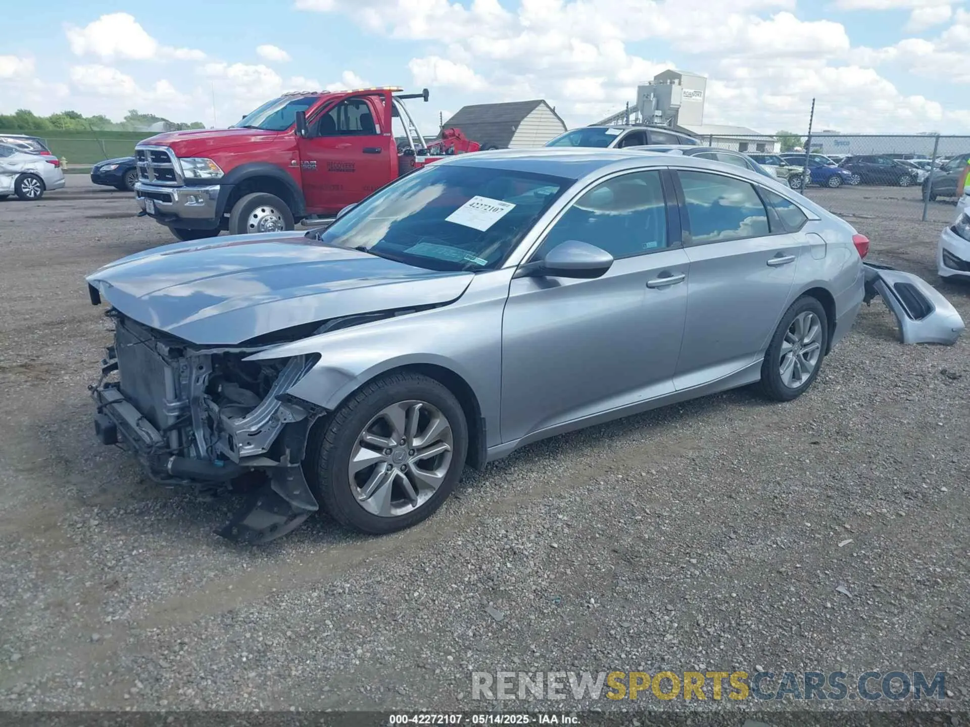 2 Photograph of a damaged car 1HGCV1F17LA032562 HONDA ACCORD 2020