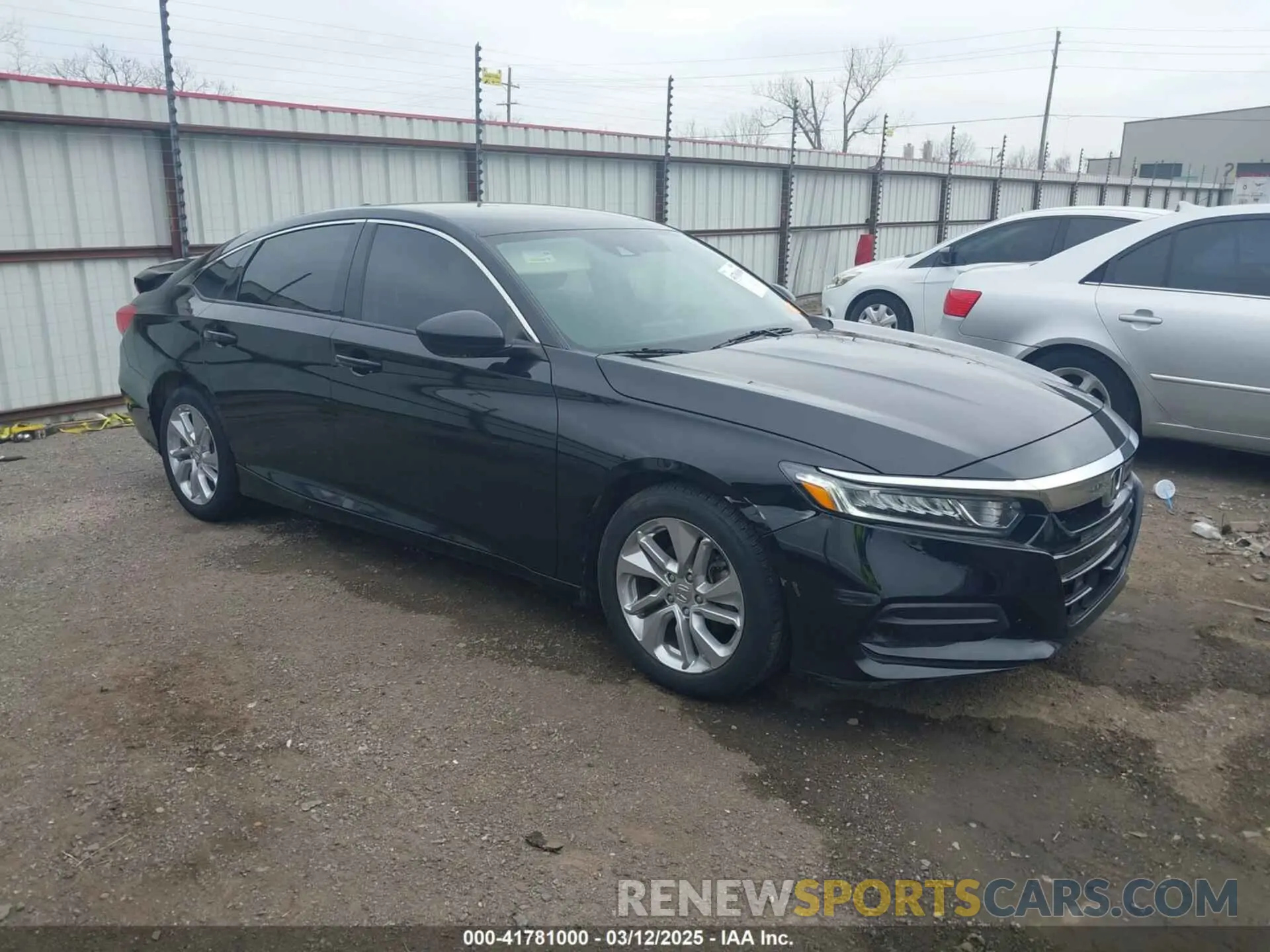 1 Photograph of a damaged car 1HGCV1F17LA093104 HONDA ACCORD 2020