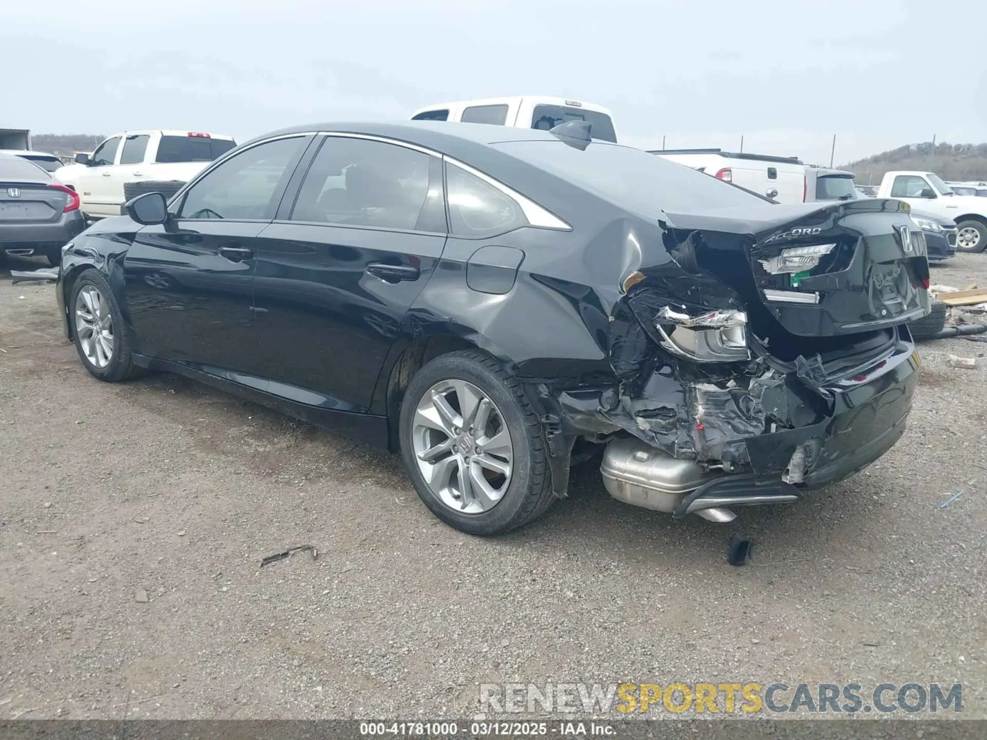 3 Photograph of a damaged car 1HGCV1F17LA093104 HONDA ACCORD 2020
