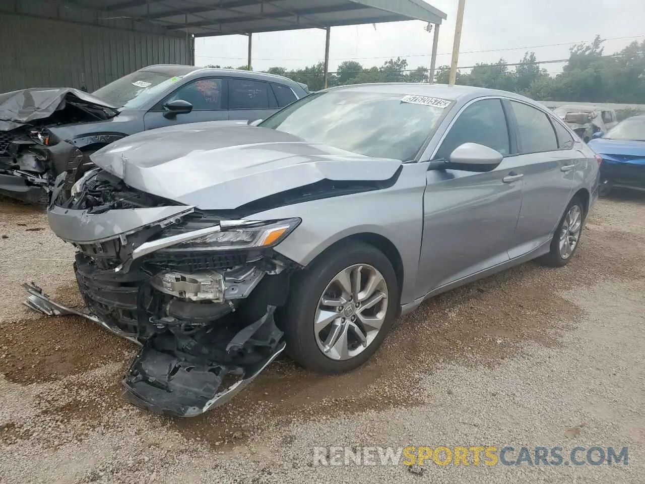 1 Photograph of a damaged car 1HGCV1F17LA131799 HONDA ACCORD 2020