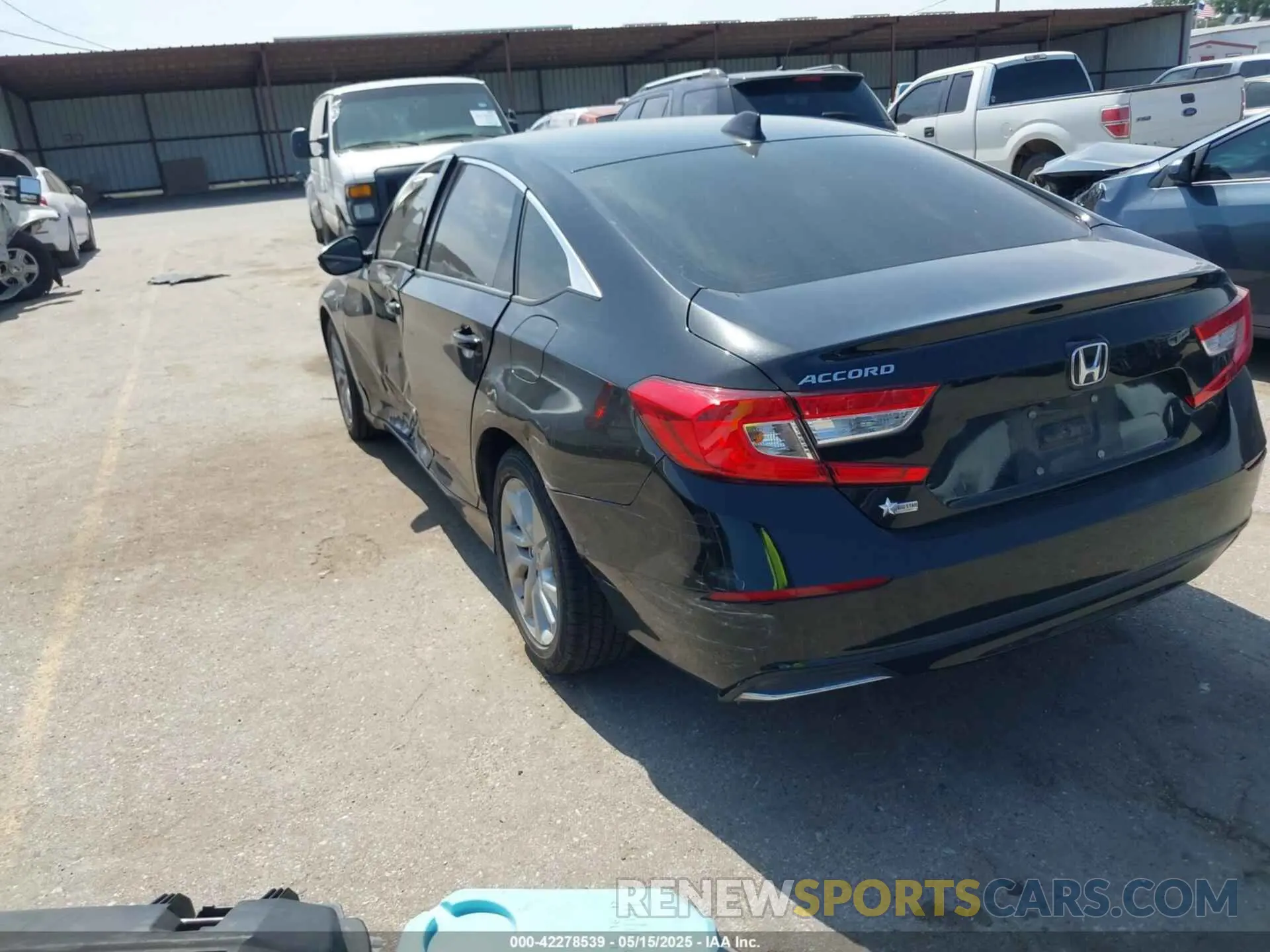 3 Photograph of a damaged car 1HGCV1F17LA141118 HONDA ACCORD 2020
