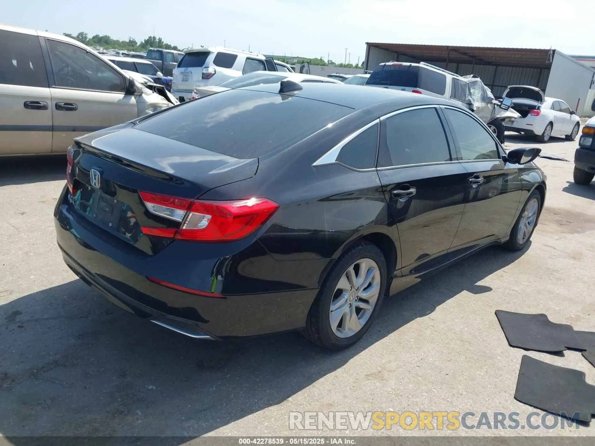 4 Photograph of a damaged car 1HGCV1F17LA141118 HONDA ACCORD 2020