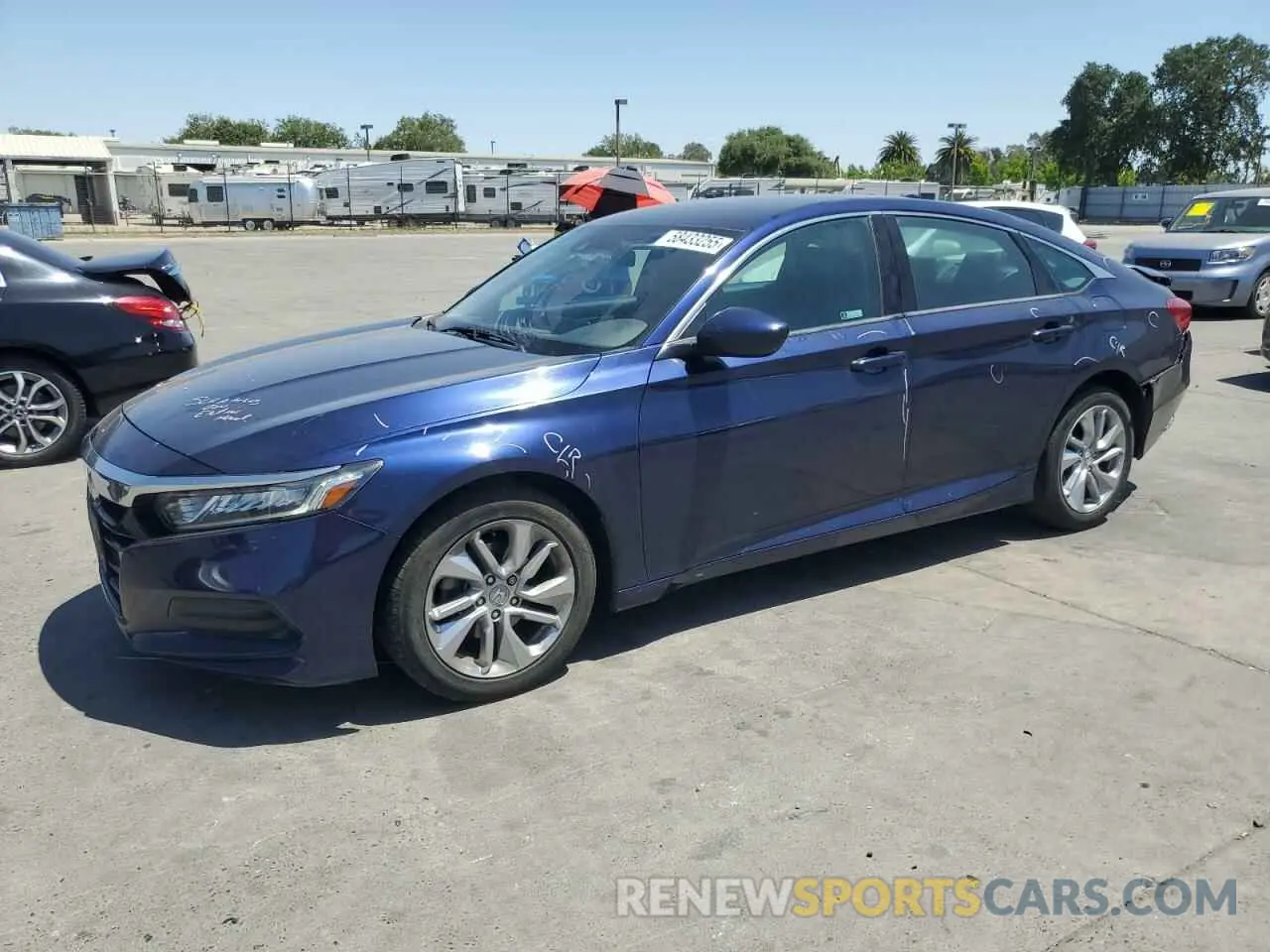 1 Photograph of a damaged car 1HGCV1F18LA031145 HONDA ACCORD 2020