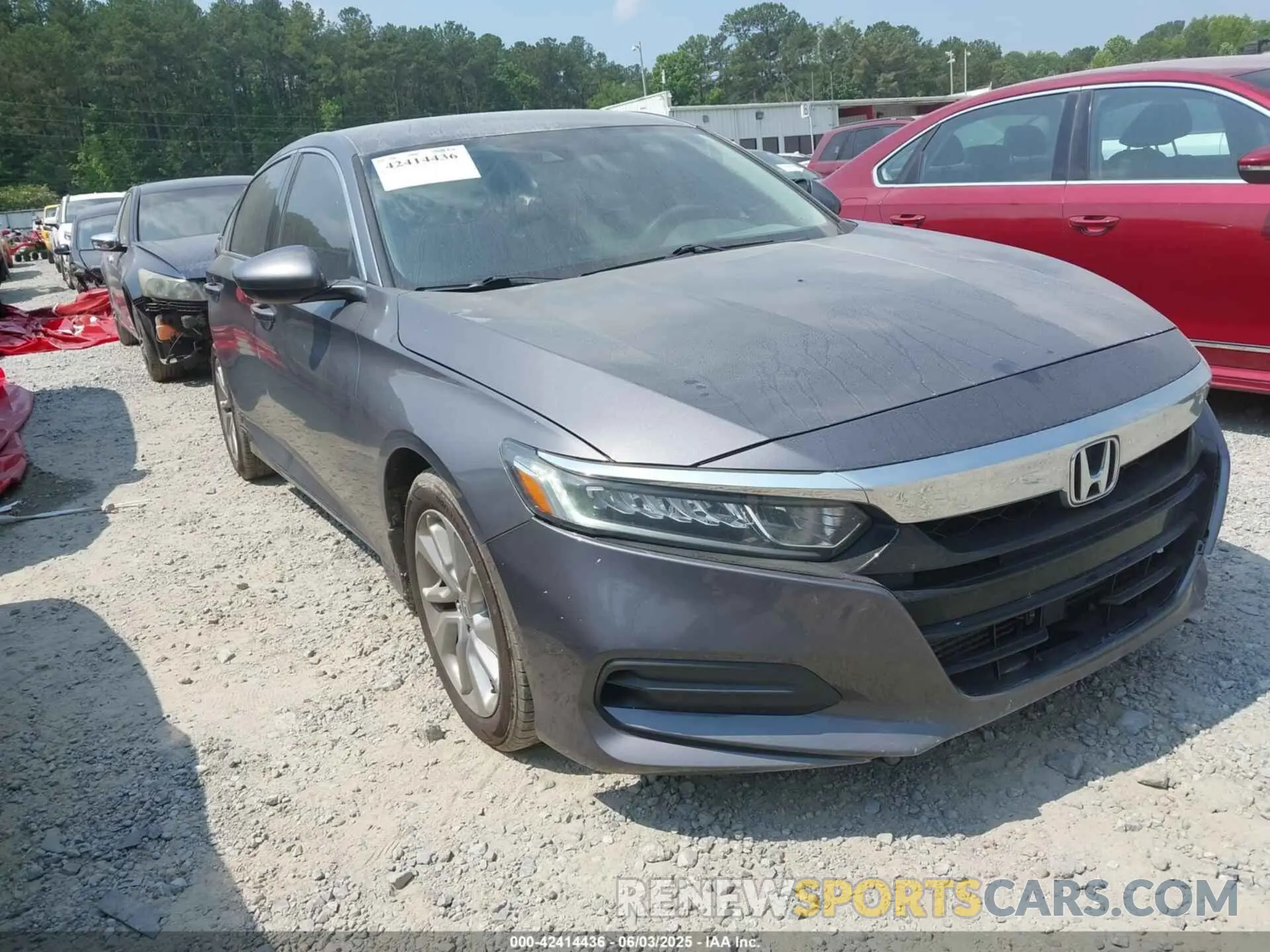 1 Photograph of a damaged car 1HGCV1F18LA045739 HONDA ACCORD 2020