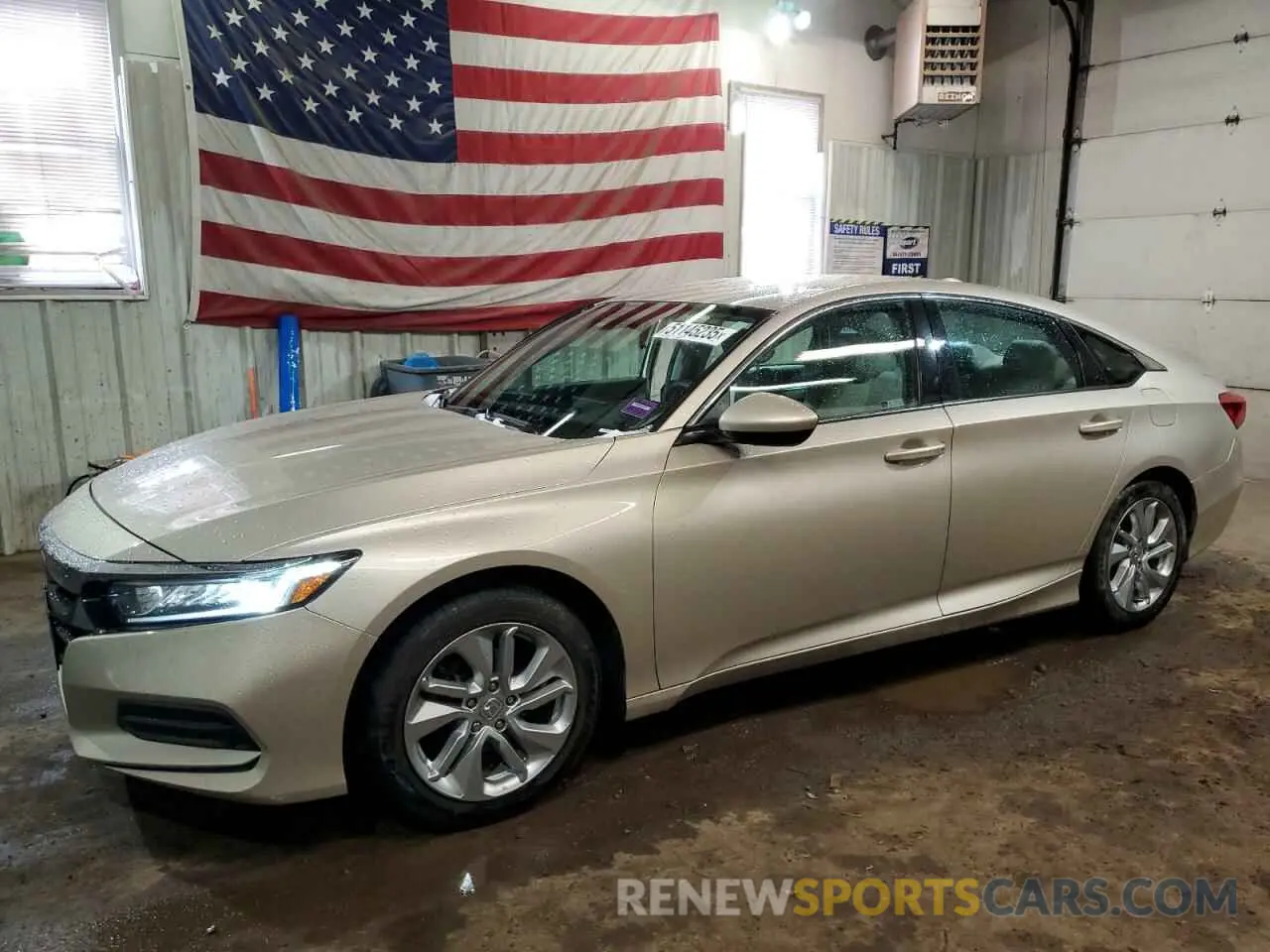 1 Photograph of a damaged car 1HGCV1F18LA049287 HONDA ACCORD 2020