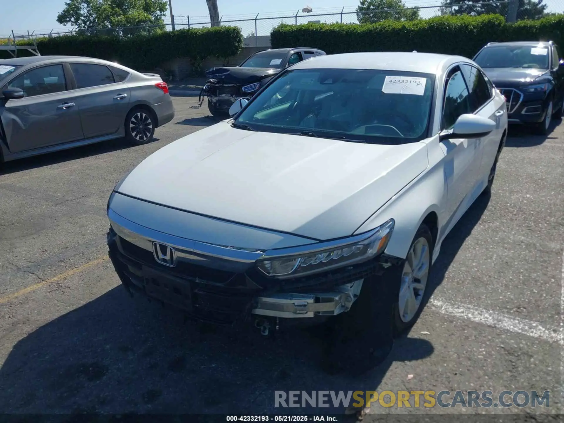 6 Photograph of a damaged car 1HGCV1F19LA020378 HONDA ACCORD 2020