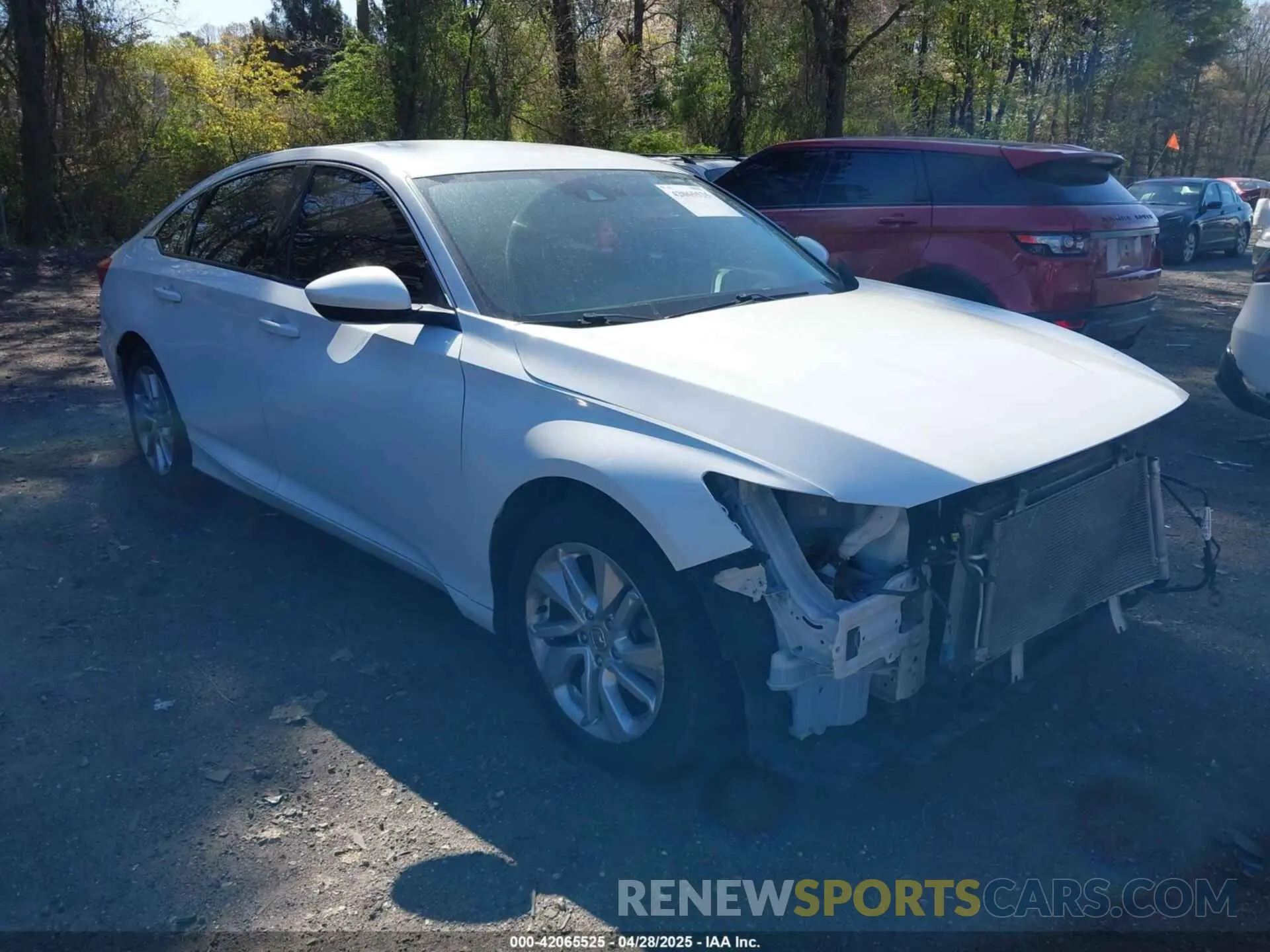 1 Photograph of a damaged car 1HGCV1F19LA039593 HONDA ACCORD 2020
