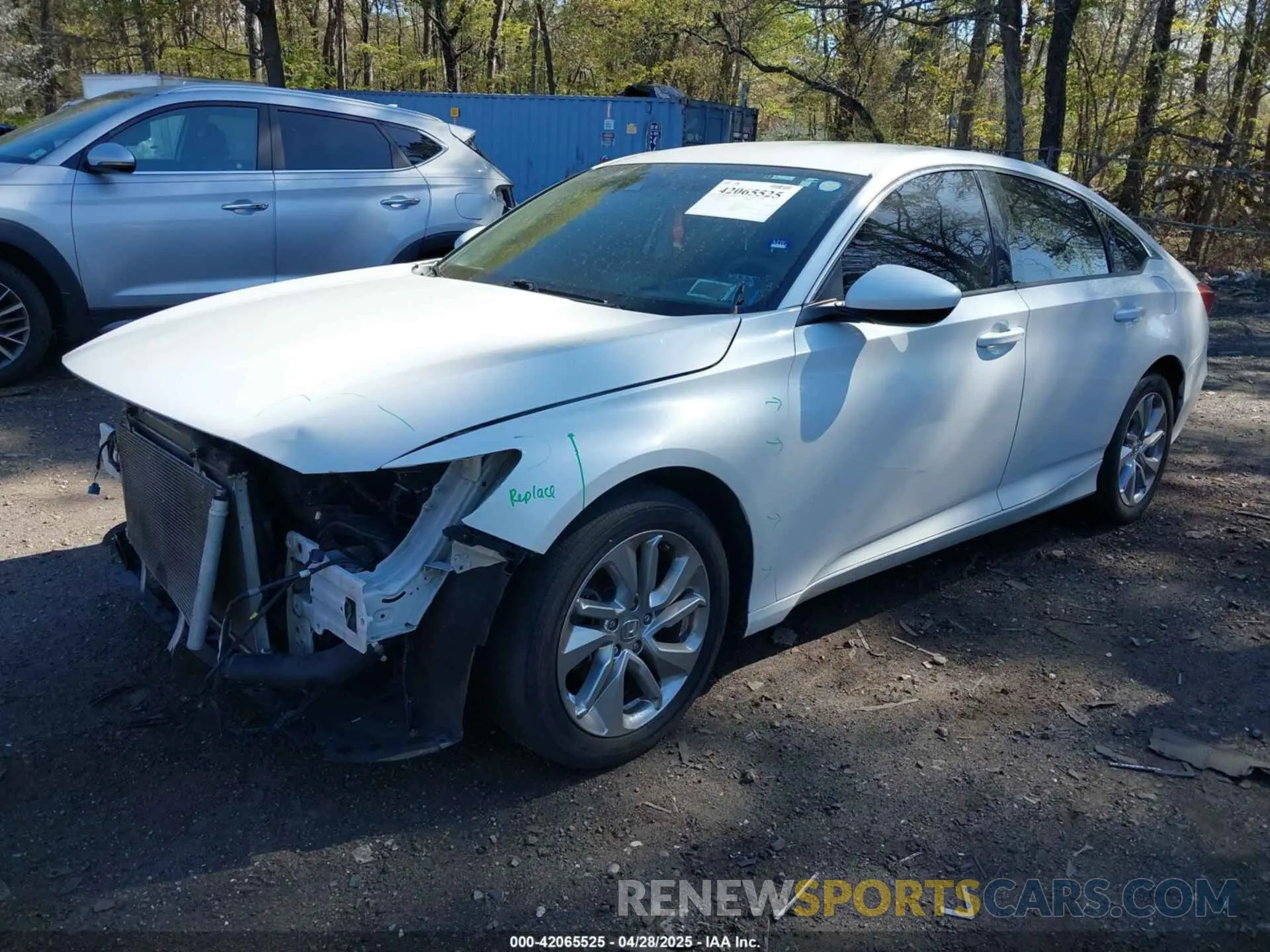 2 Photograph of a damaged car 1HGCV1F19LA039593 HONDA ACCORD 2020