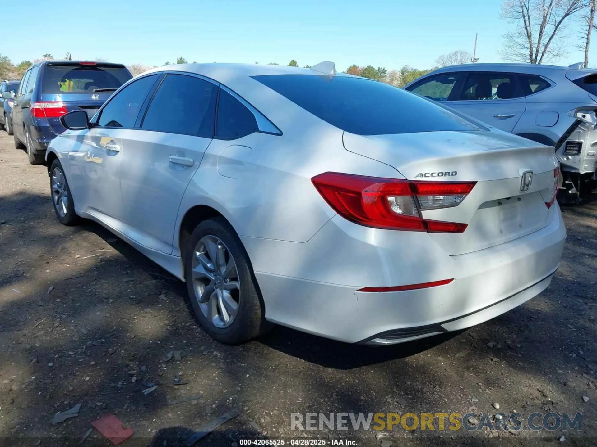 3 Photograph of a damaged car 1HGCV1F19LA039593 HONDA ACCORD 2020