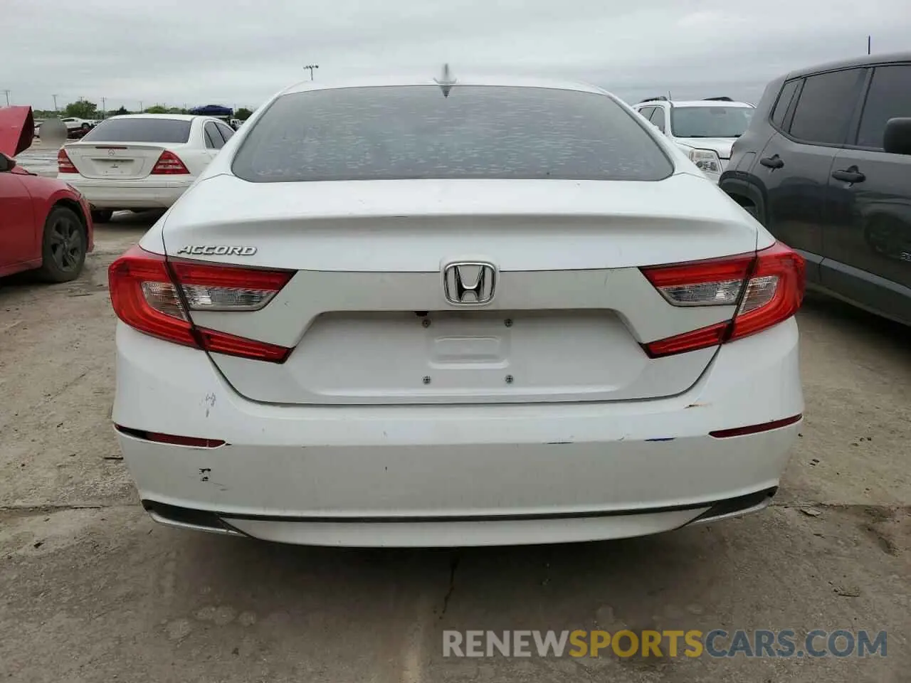 6 Photograph of a damaged car 1HGCV1F19LA062601 HONDA ACCORD 2020