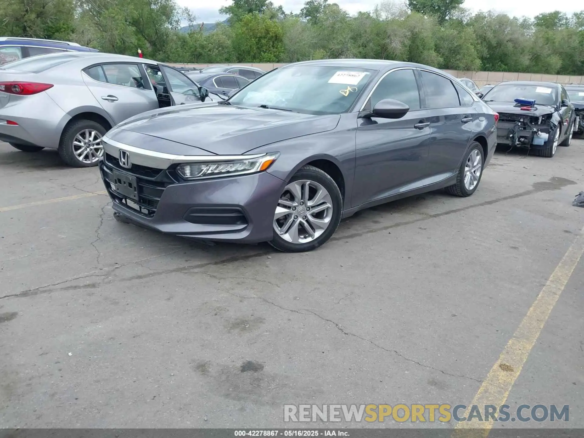 2 Photograph of a damaged car 1HGCV1F19LA082766 HONDA ACCORD 2020