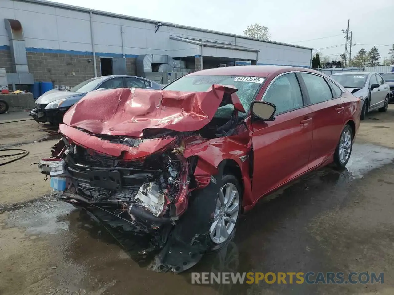 1 Photograph of a damaged car 1HGCV1F19LA089765 HONDA ACCORD 2020