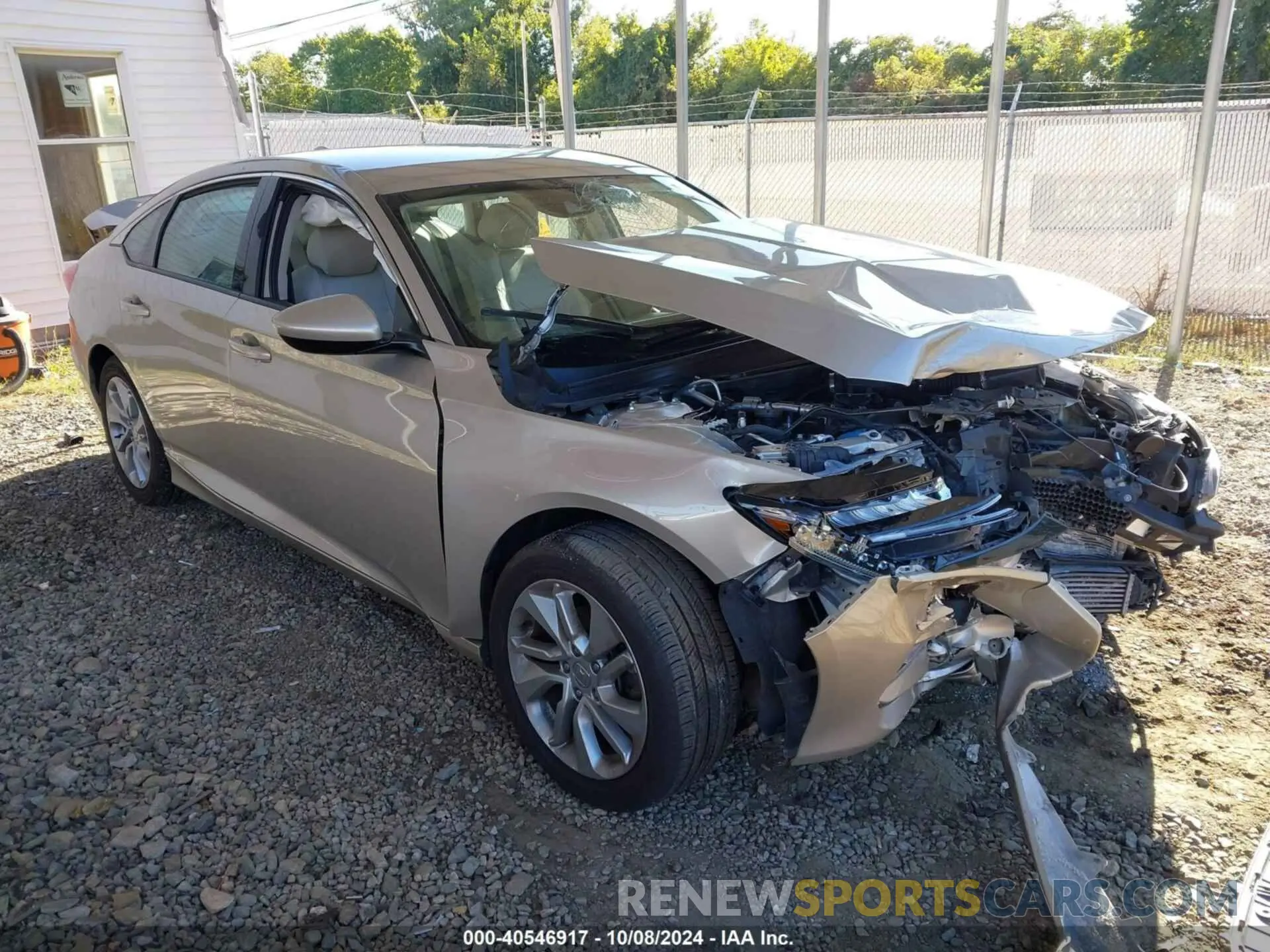 1 Photograph of a damaged car 1HGCV1F19LA090432 HONDA ACCORD 2020