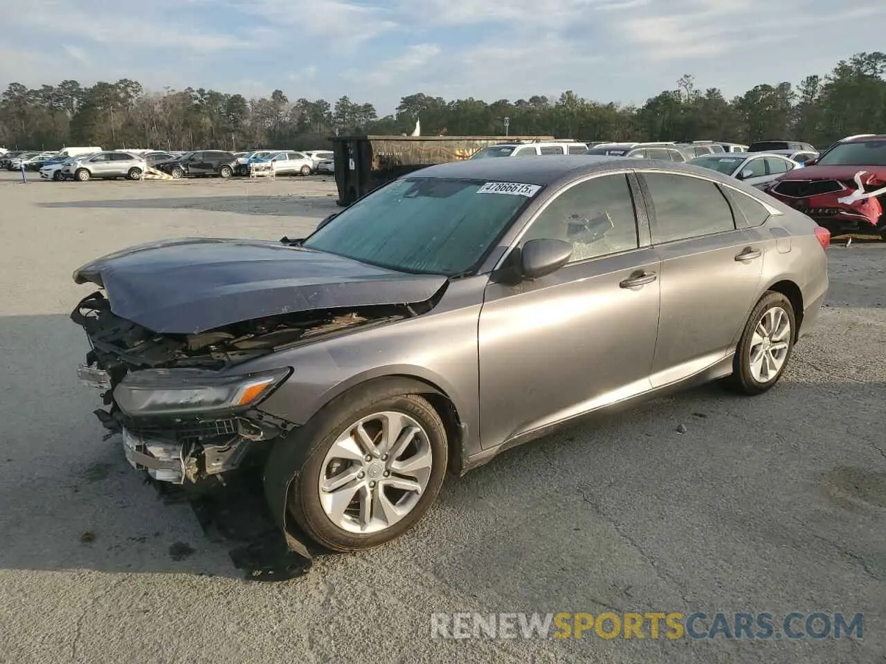 1 Photograph of a damaged car 1HGCV1F1XLA052594 HONDA ACCORD 2020
