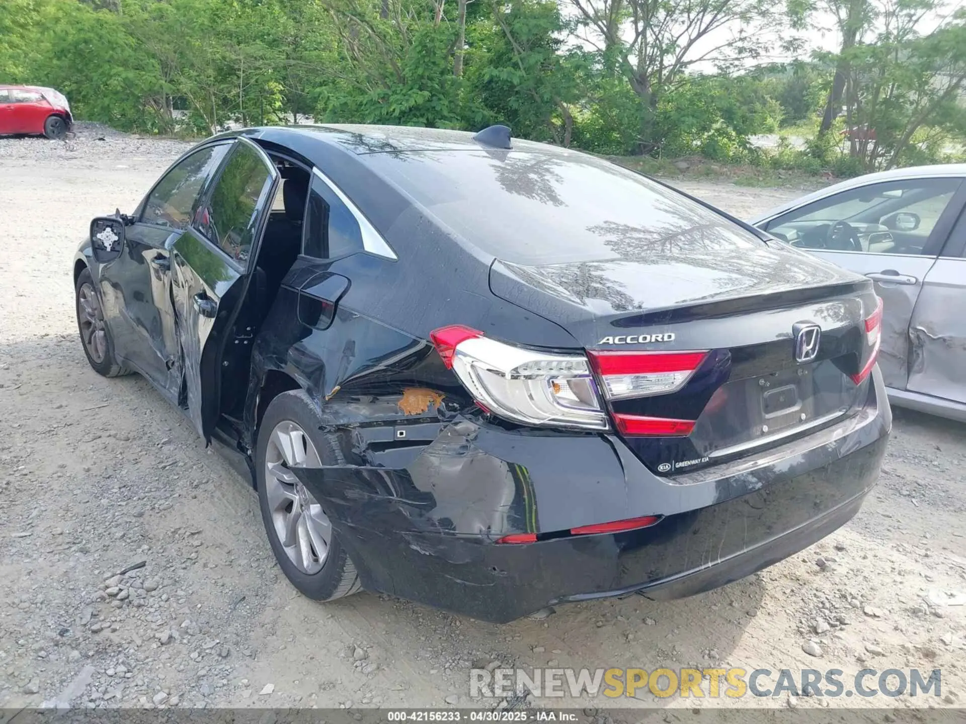 3 Photograph of a damaged car 1HGCV1F1XLA107920 HONDA ACCORD 2020