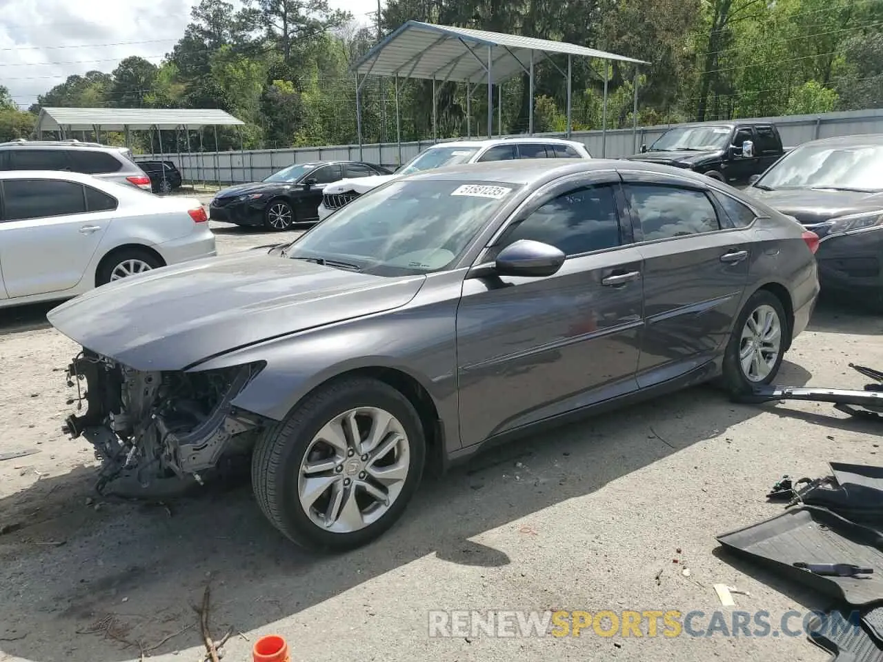 1 Photograph of a damaged car 1HGCV1F1XLA108825 HONDA ACCORD 2020