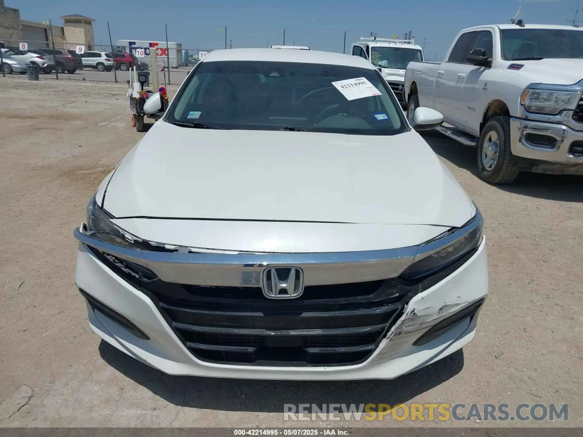 12 Photograph of a damaged car 1HGCV1F1XLA111482 HONDA ACCORD 2020
